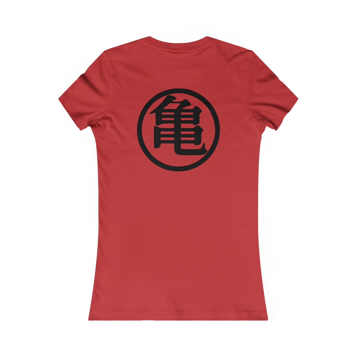 Japanese Superhero anime in black and white (Women - Premium Cotton Tee)