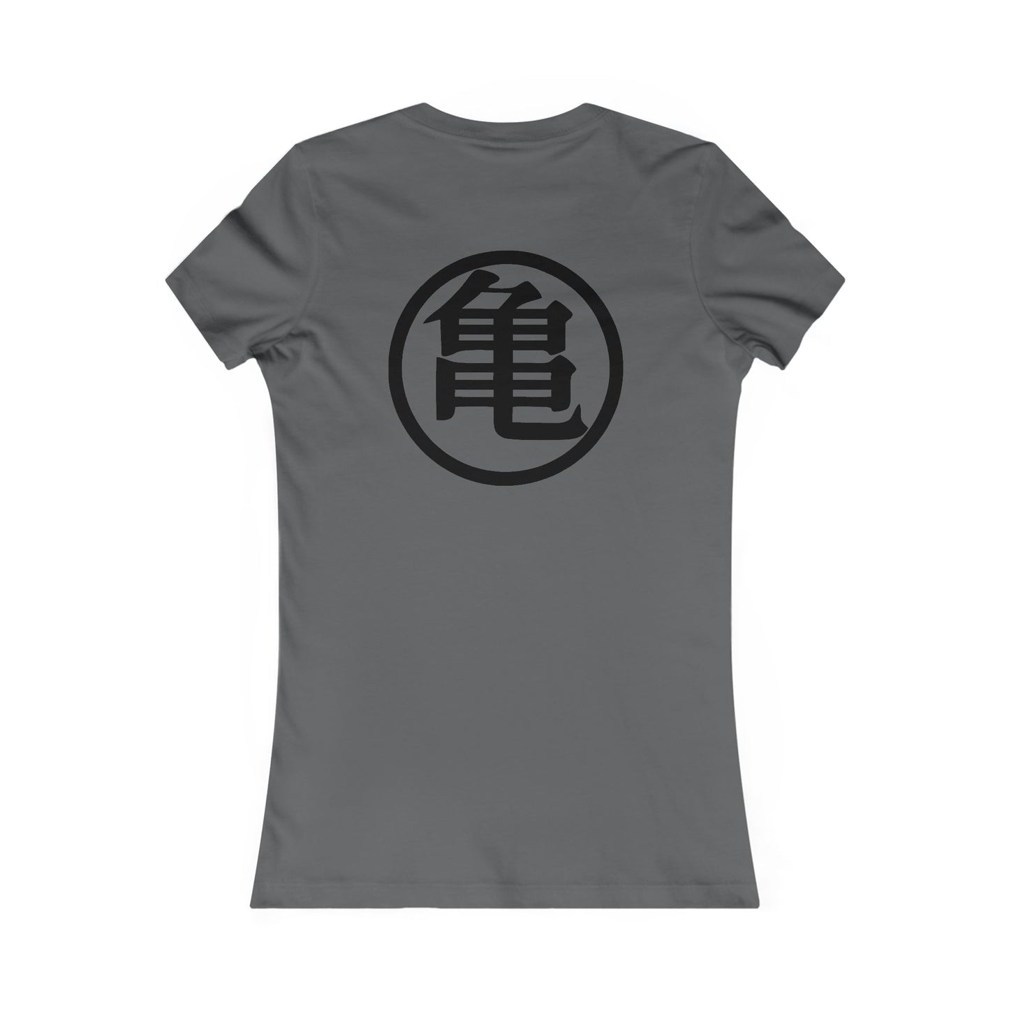 Japanese Superhero anime in black and white (Women - Premium Cotton Tee)