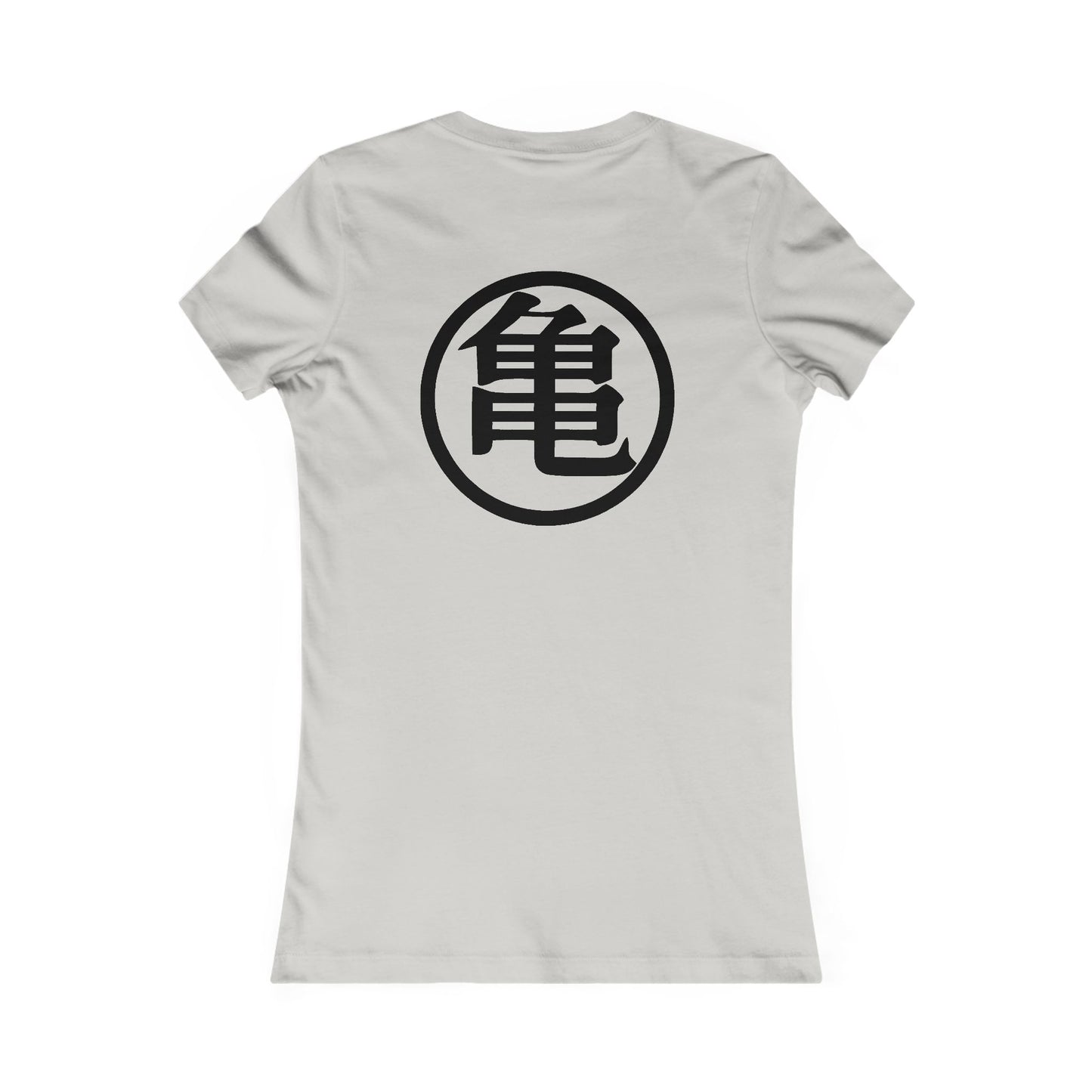 Japanese Superhero anime in black and white (Women - Premium Cotton Tee)