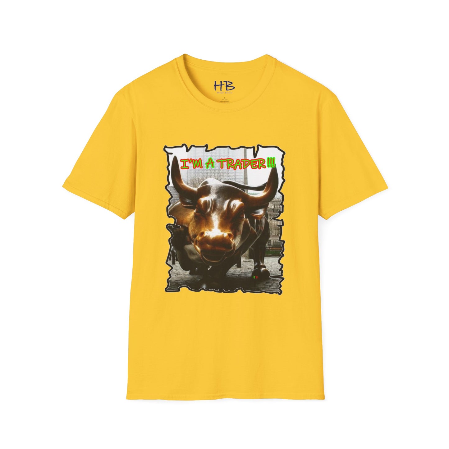 Wall Street Bullish Fashion Trading Enthusiast; Green & Red Confidence Stock Market Vibes