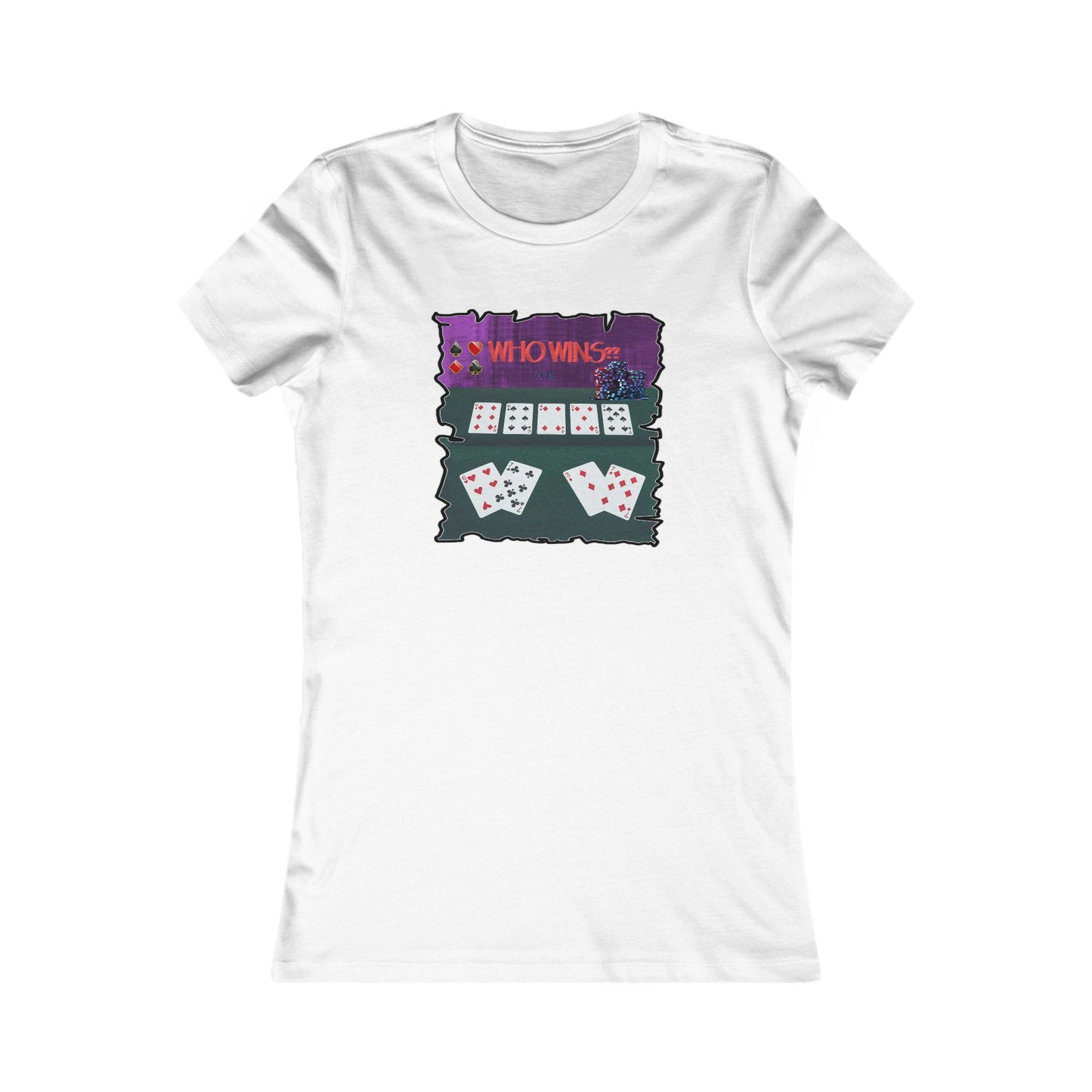 Poker Face-off  Proclamation Challenge (Women - Premium Cotton Tee)