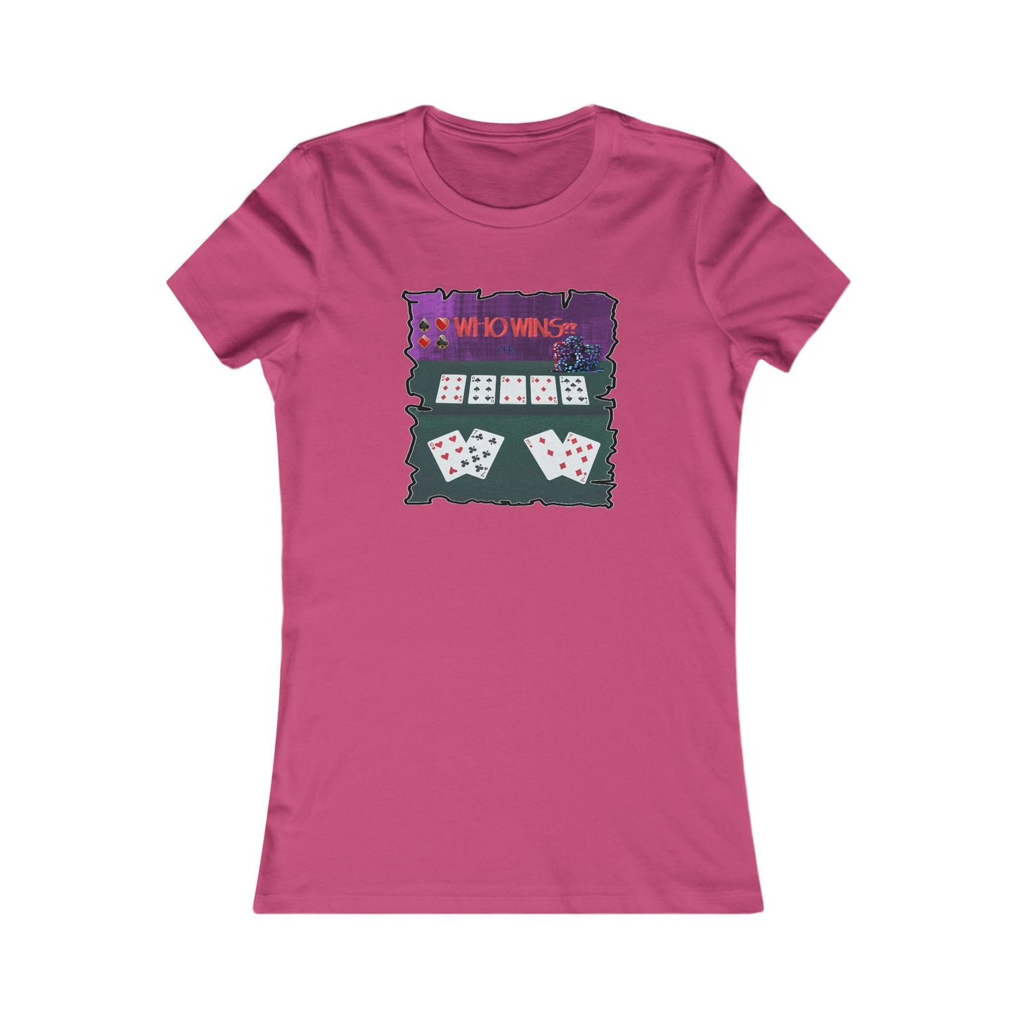 Poker Face-off  Proclamation Challenge (Women - Premium Cotton Tee)