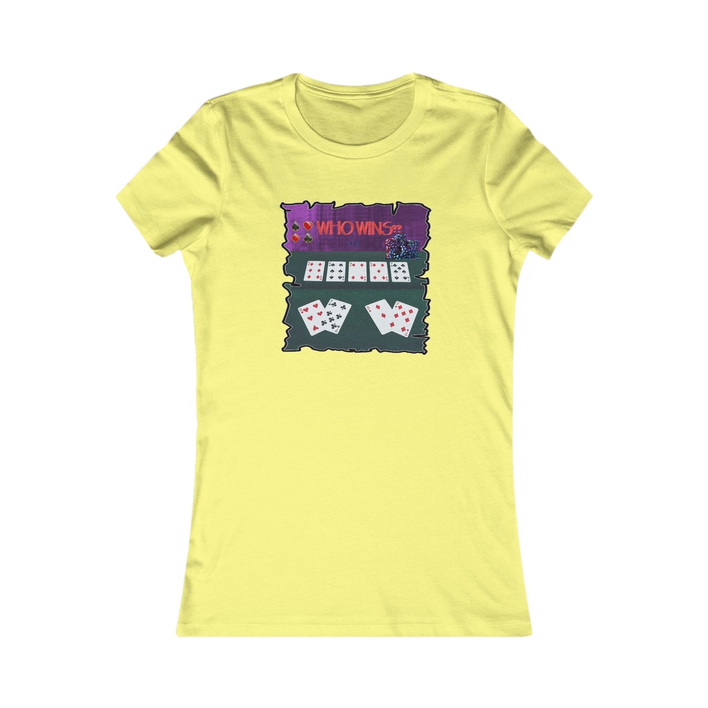 Poker Face-off  Proclamation Challenge (Women - Premium Cotton Tee)
