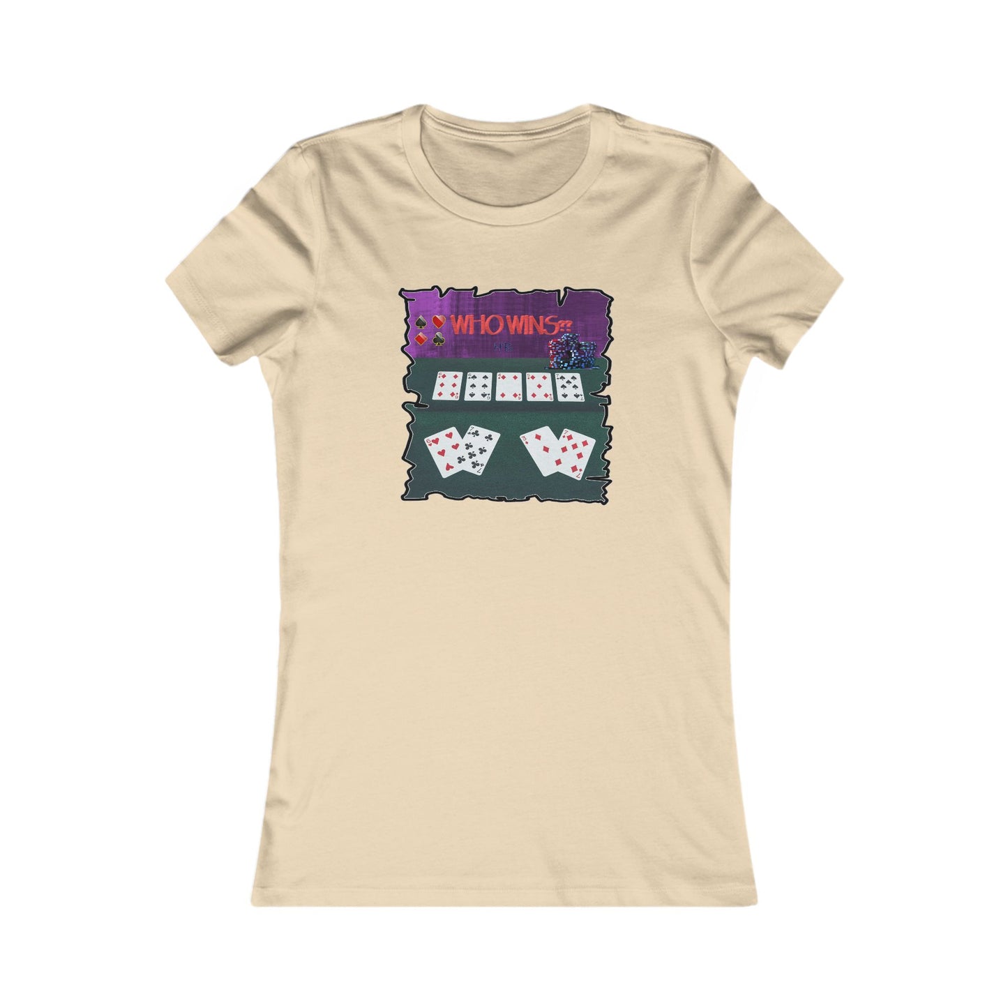 Poker Face-off  Proclamation Challenge (Women - Premium Cotton Tee)