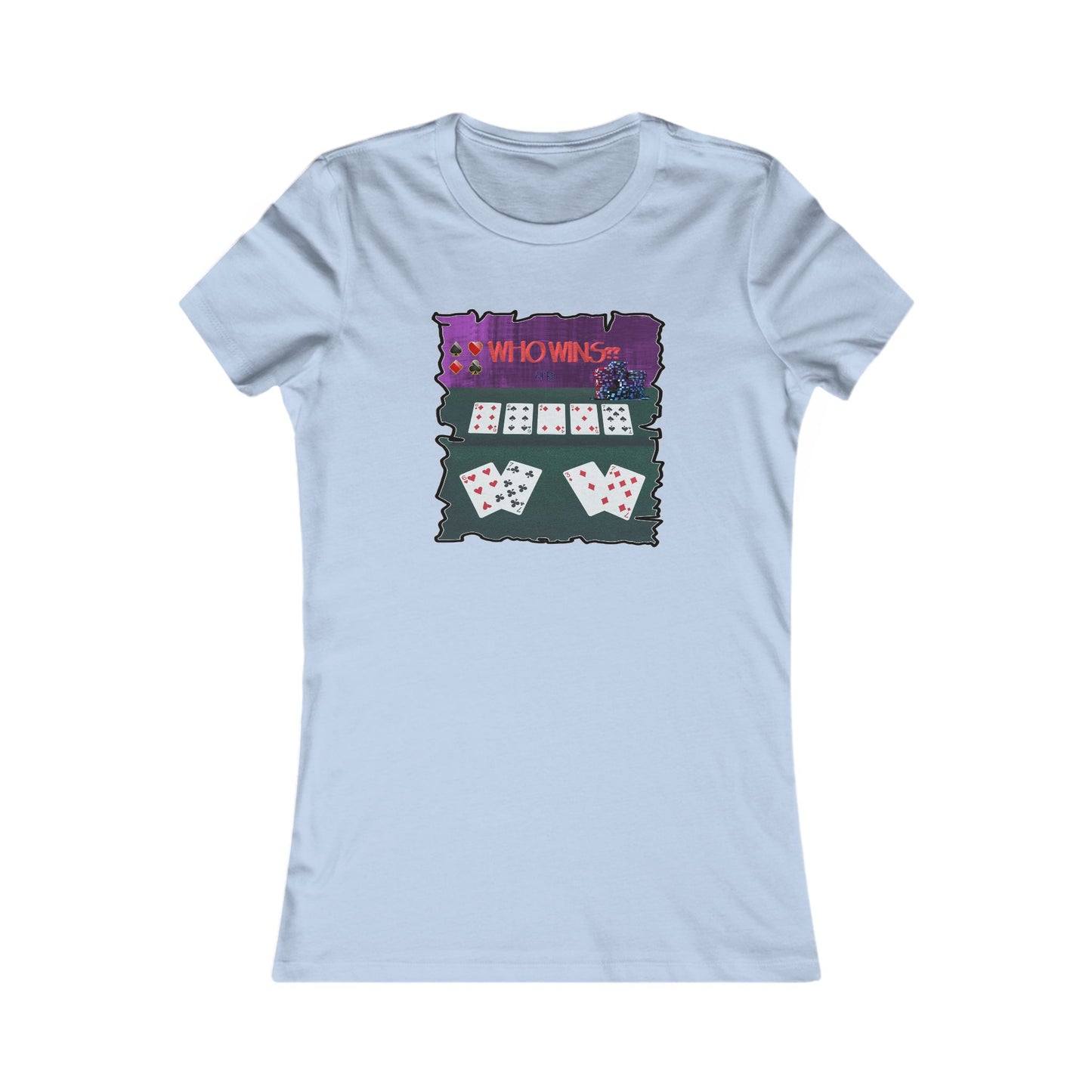 Poker Face-off  Proclamation Challenge (Women - Premium Cotton Tee)