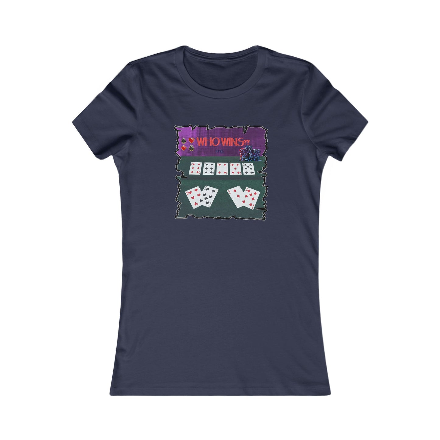 Poker Face-off  Proclamation Challenge (Women - Premium Cotton Tee)
