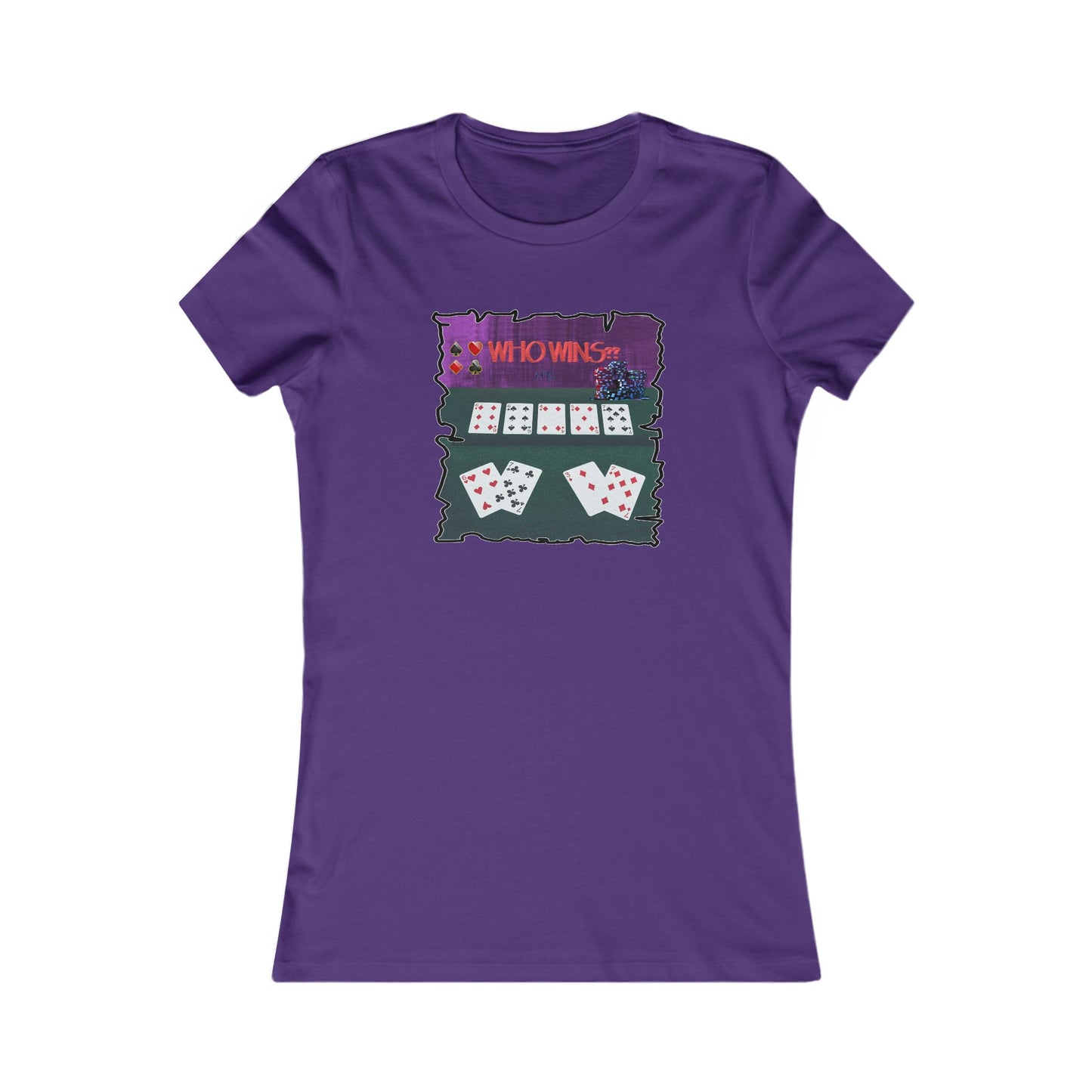Poker Face-off  Proclamation Challenge (Women - Premium Cotton Tee)