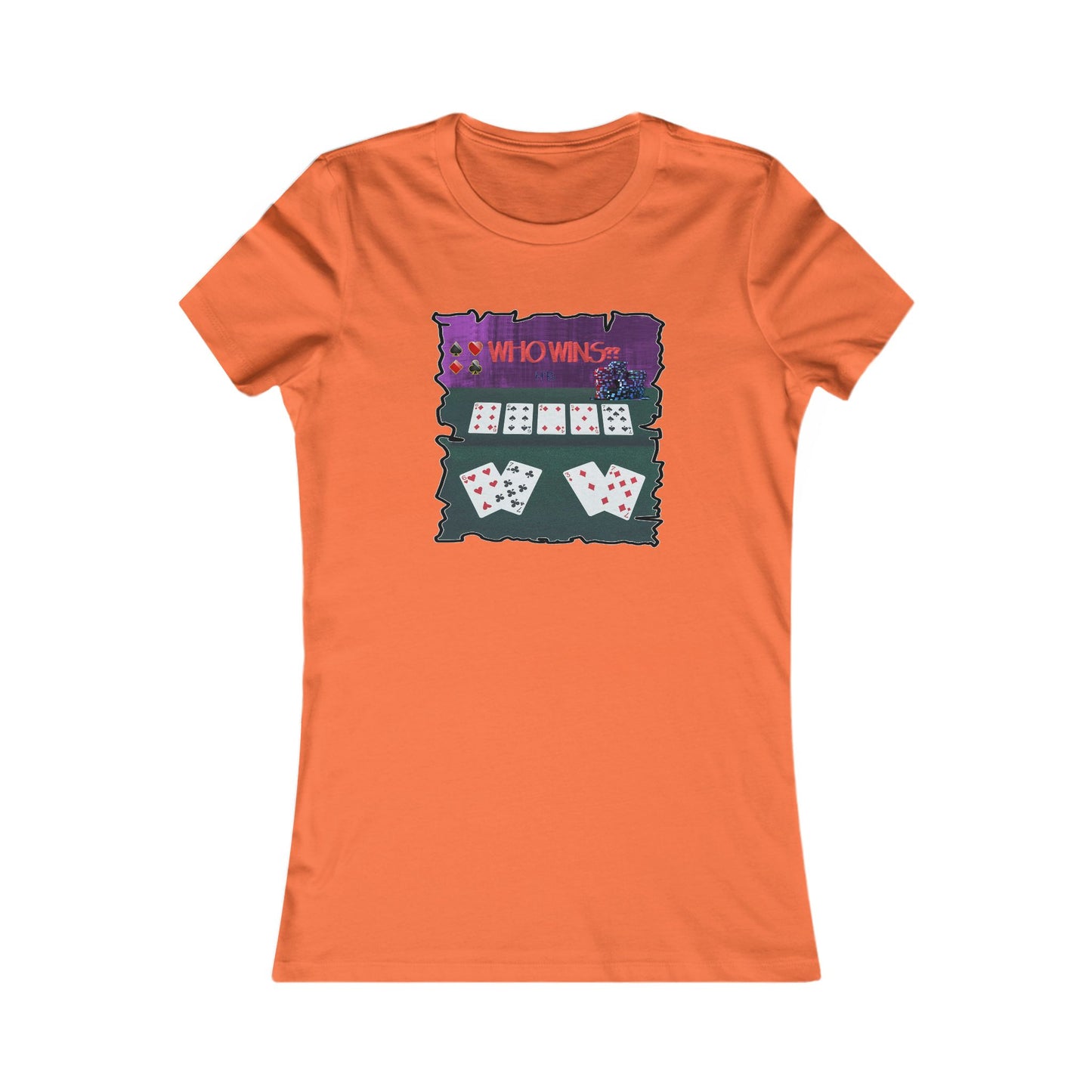 Poker Face-off  Proclamation Challenge (Women - Premium Cotton Tee)