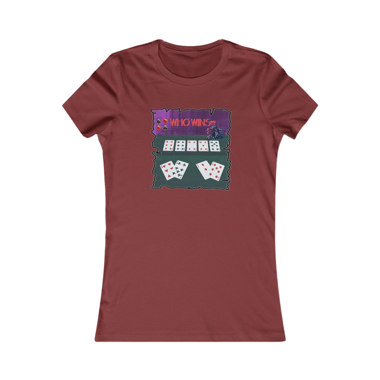Poker Face-off  Proclamation Challenge (Women - Premium Cotton Tee)