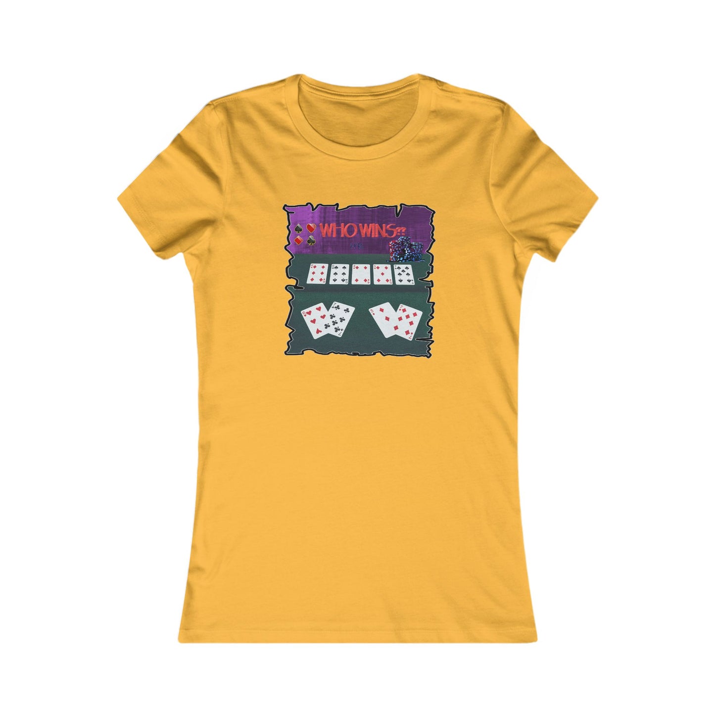 Poker Face-off  Proclamation Challenge (Women - Premium Cotton Tee)