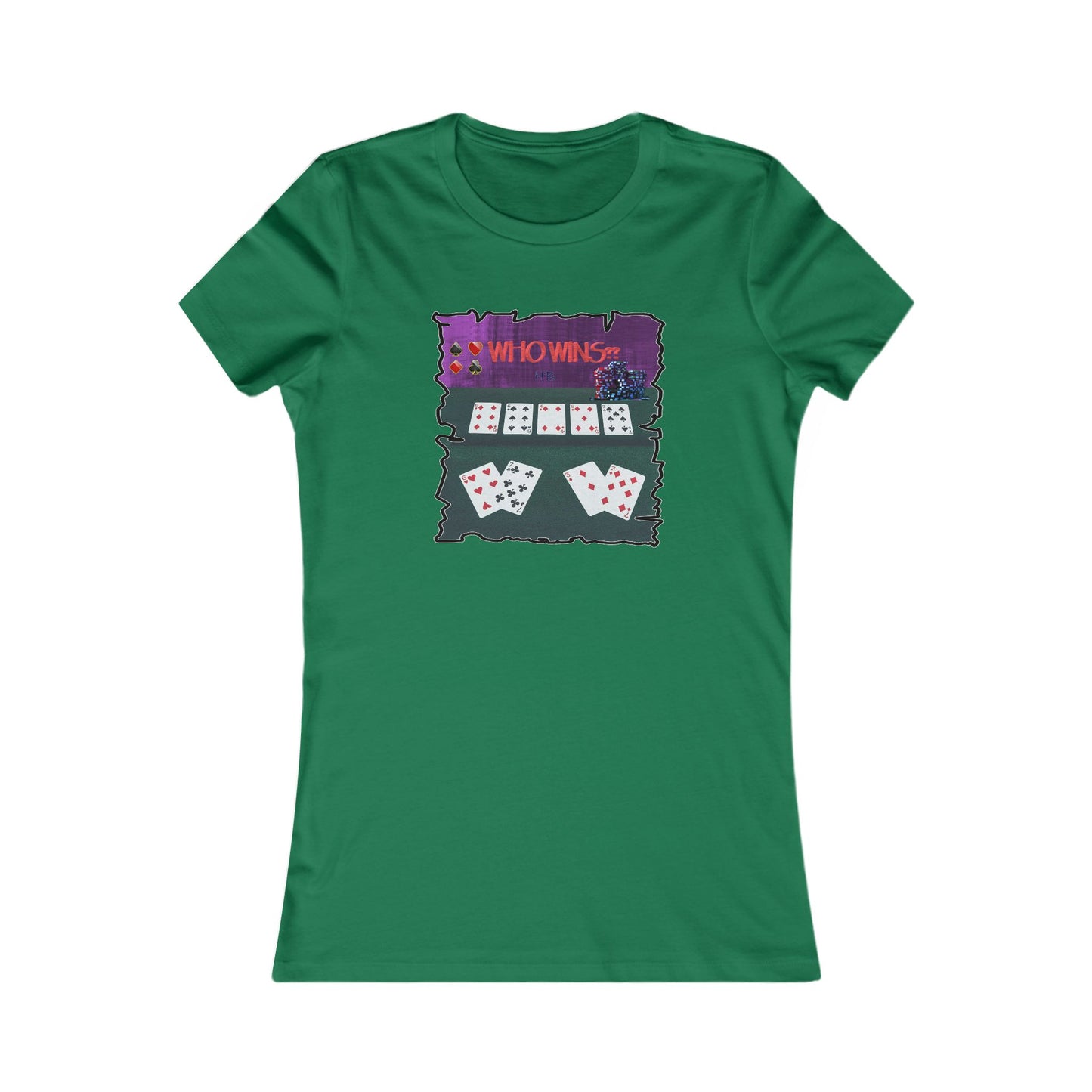 Poker Face-off  Proclamation Challenge (Women - Premium Cotton Tee)