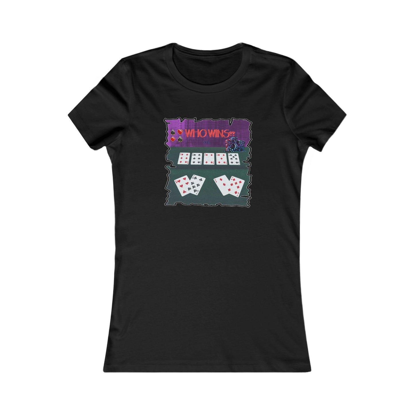 Poker Face-off  Proclamation Challenge (Women - Premium Cotton Tee)