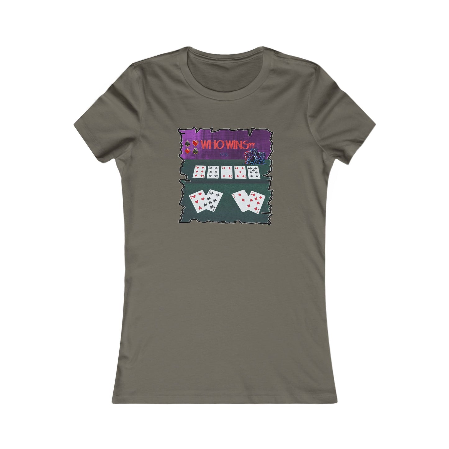 Poker Face-off  Proclamation Challenge (Women - Premium Cotton Tee)