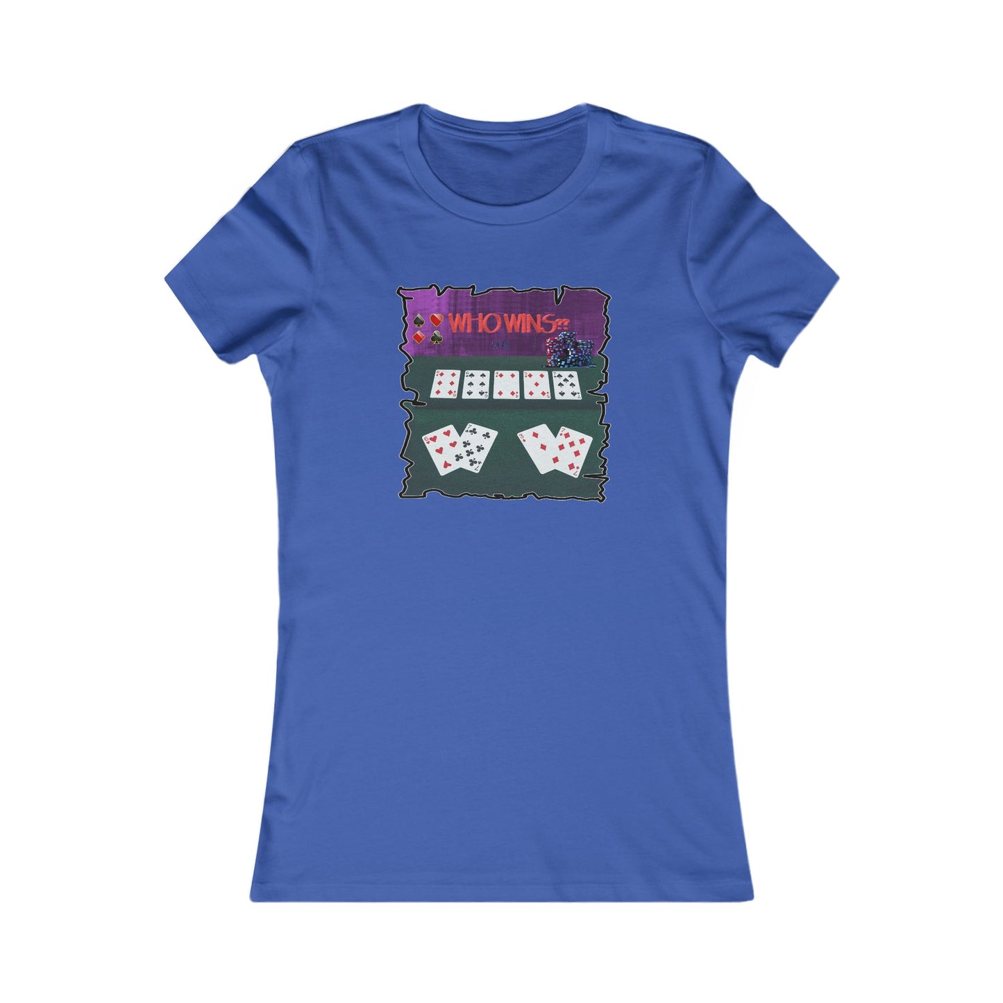 Poker Face-off  Proclamation Challenge (Women - Premium Cotton Tee)