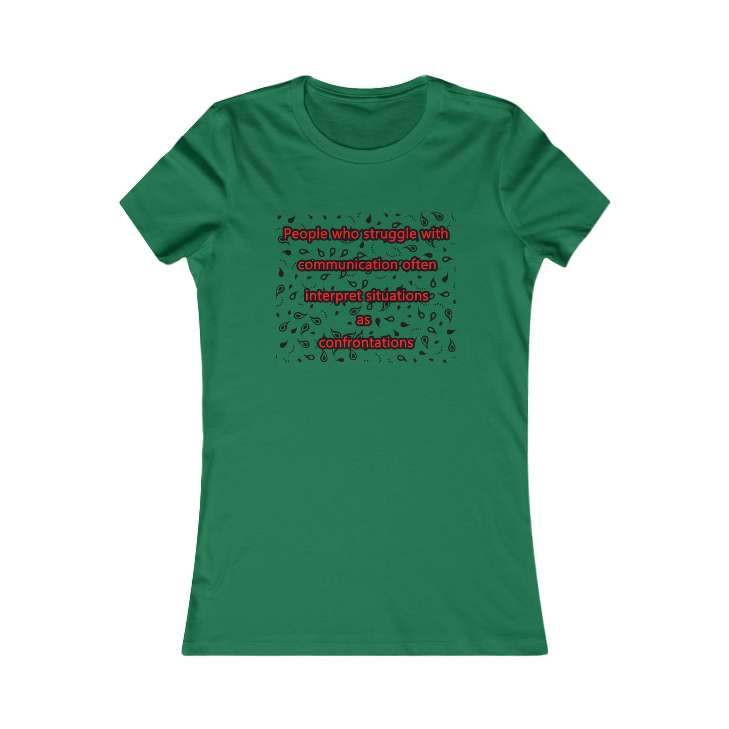 Communication issues perceived as arguments (Women - Premium Cotton Tee)