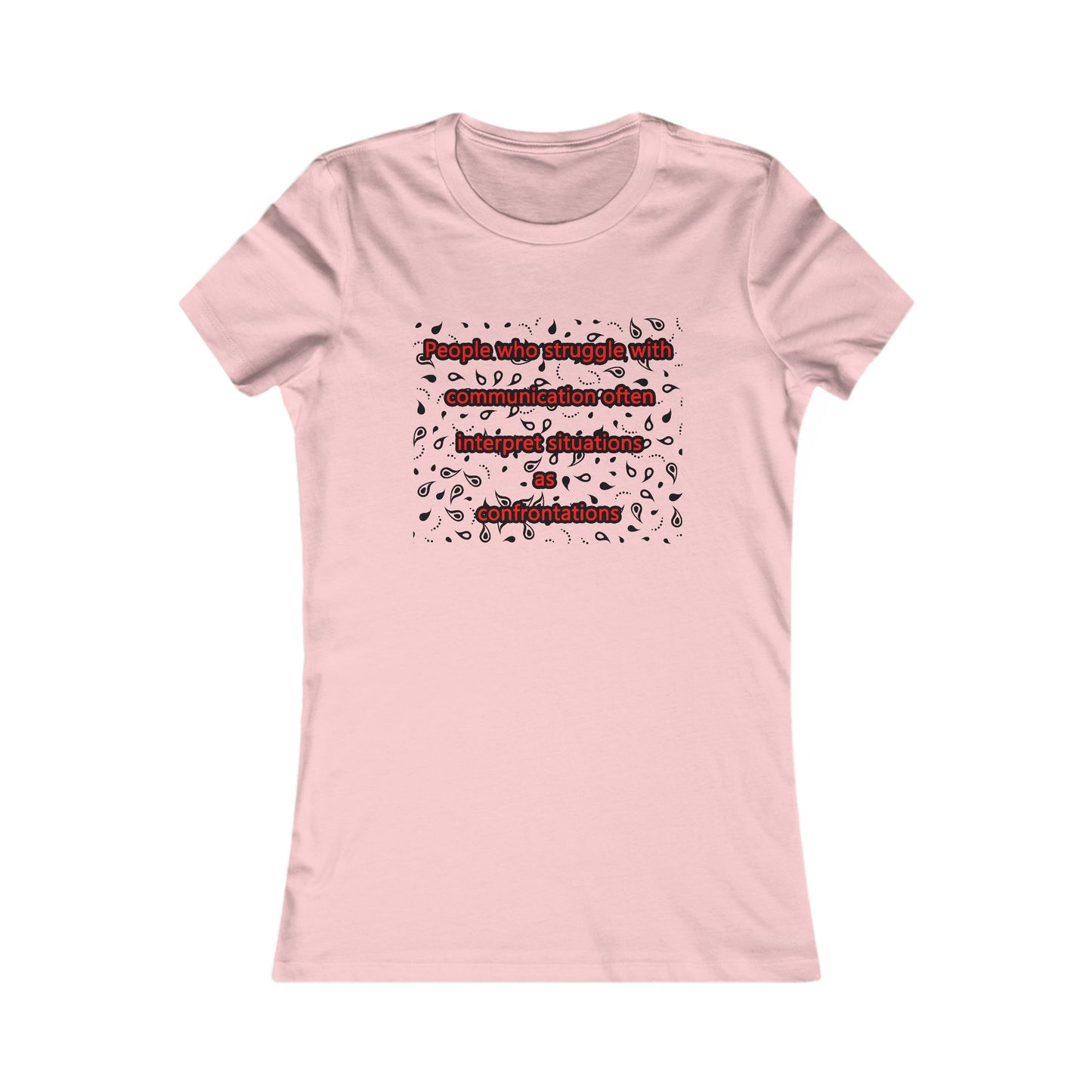 Communication issues perceived as arguments (Women - Premium Cotton Tee)