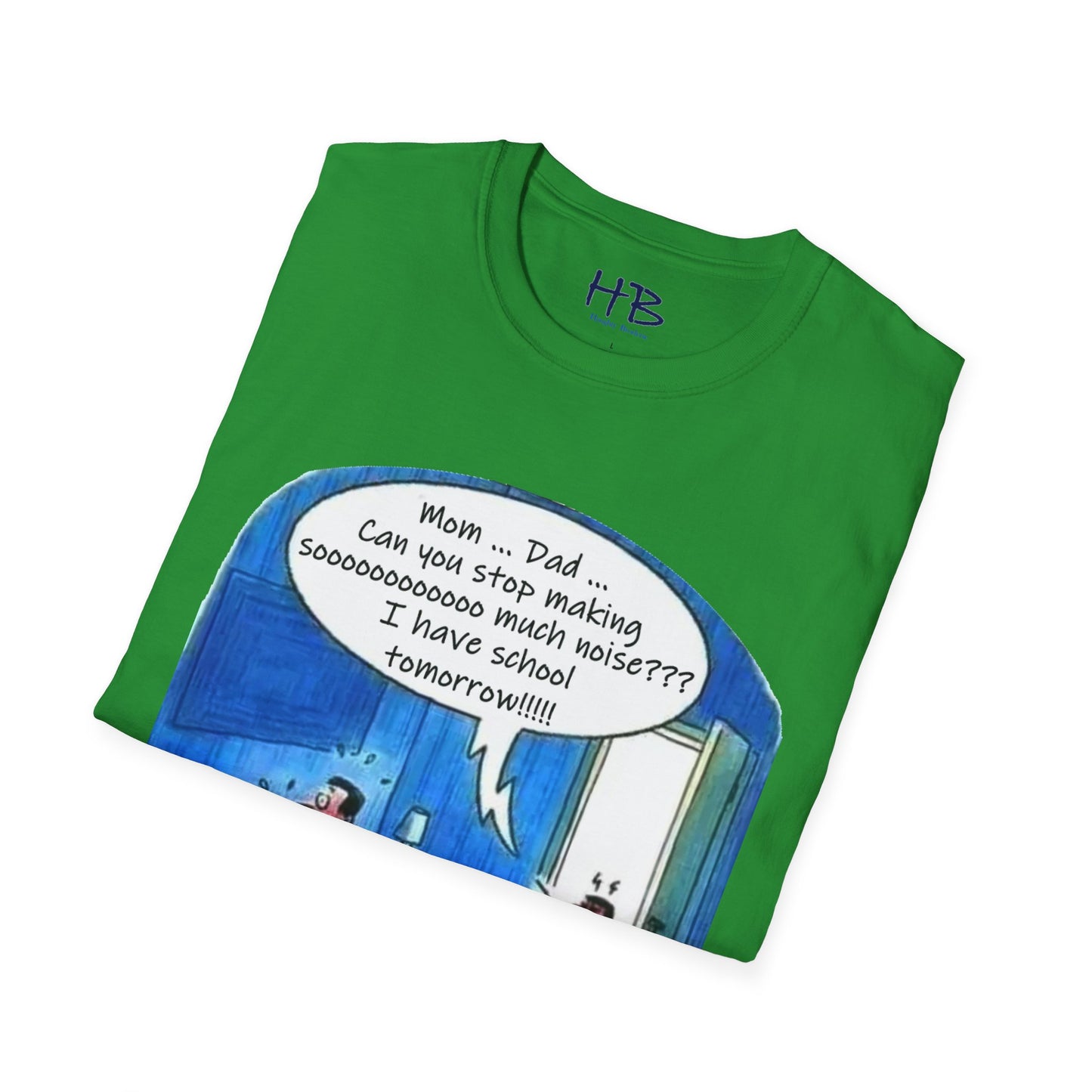 The Hilarious Comical Parental Distraction Bedroom Intrusion;  The Bedroom Intruder's Smiles and Chuckles