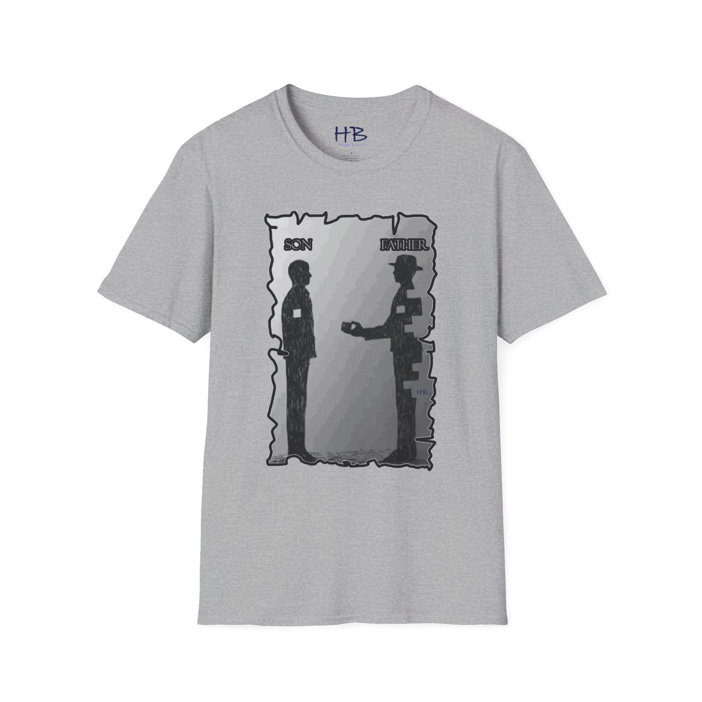 Father completing son's puzzle for life