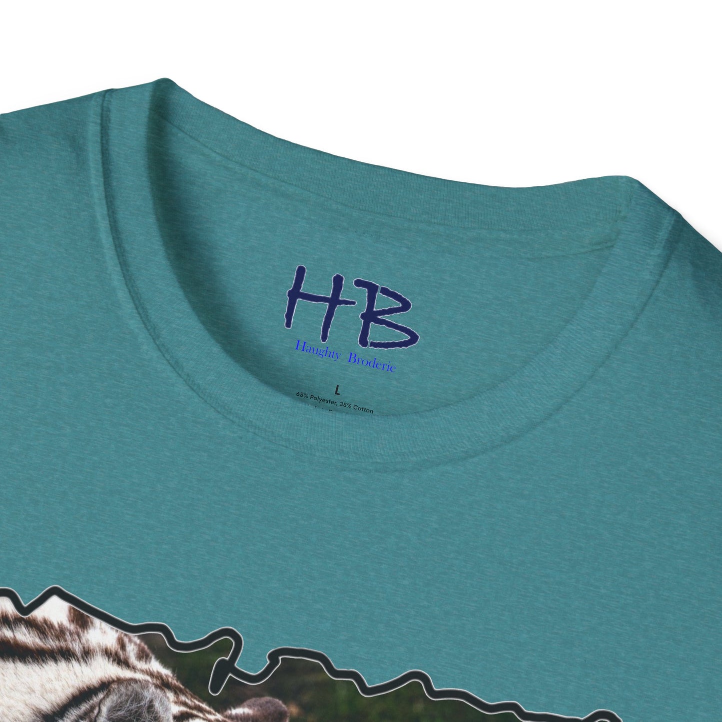 White tiger black stripes green eyes