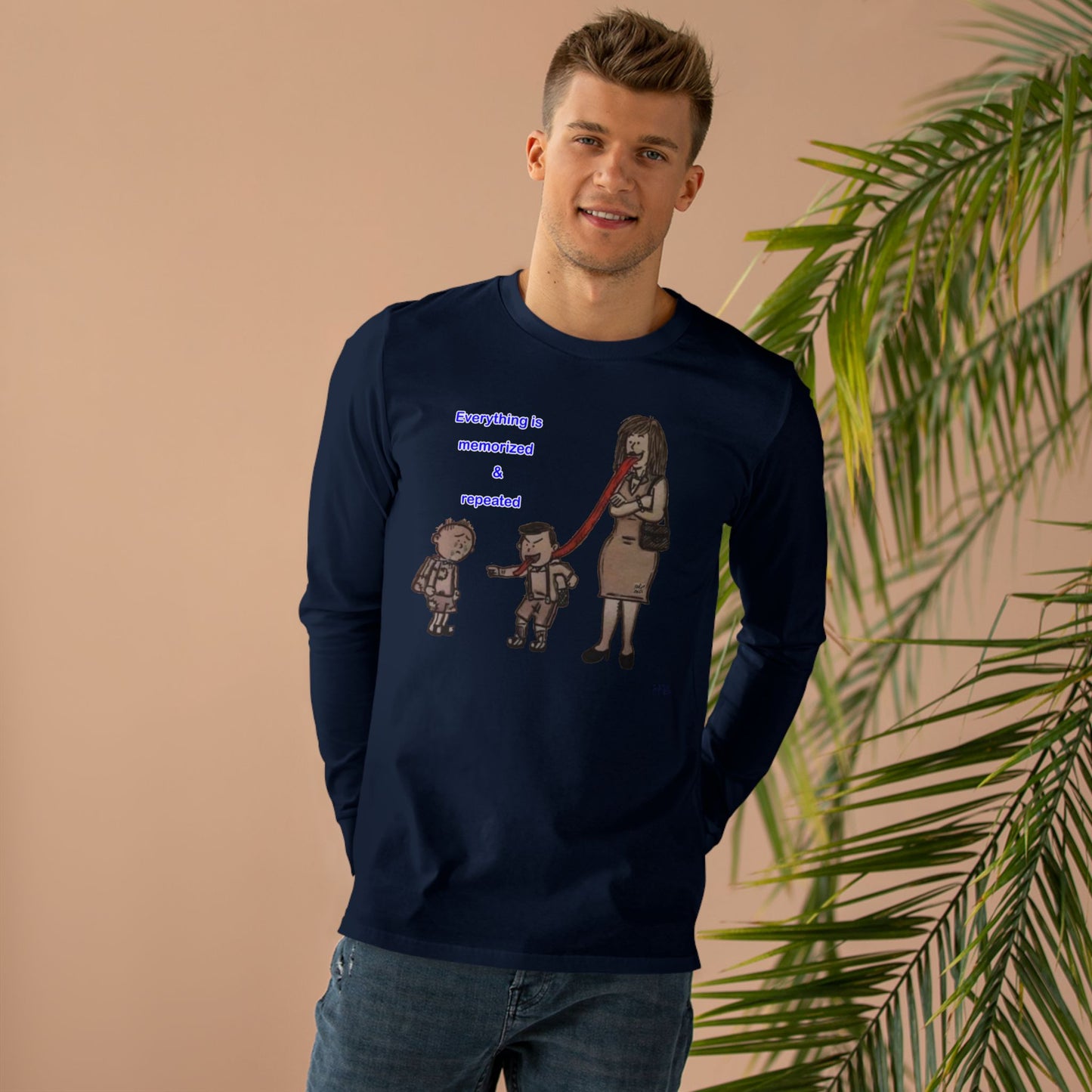 Get Yours Now -- Parental Influence and Empathy Starts at Home (Men's Base Longsleeve Tee - All-Season Wear)