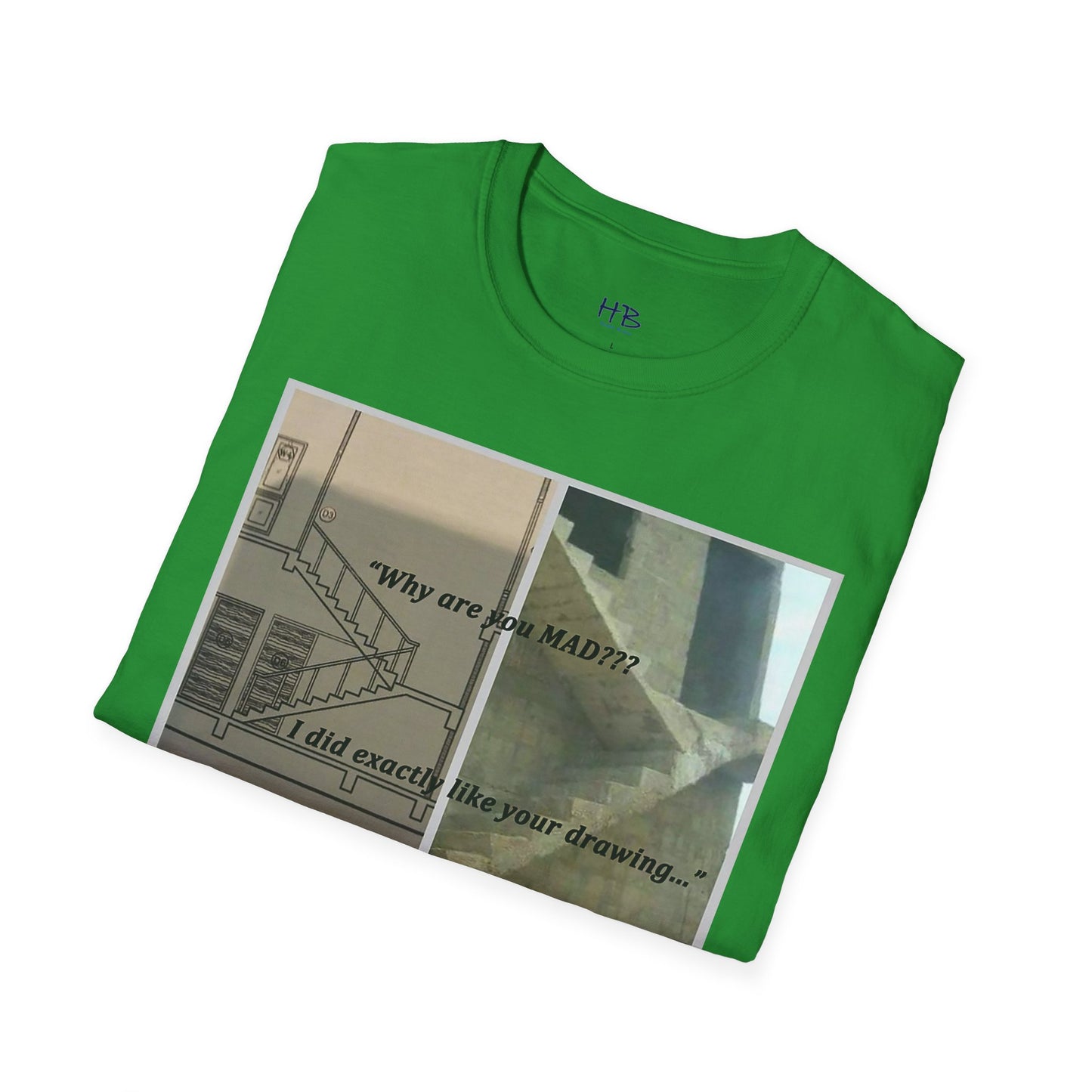 Comical Architectural Irony Stairs Sketch