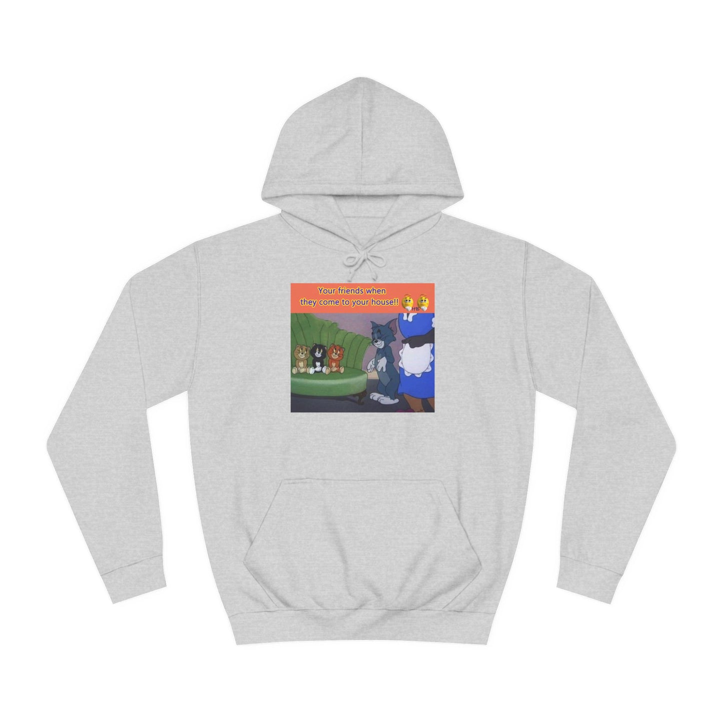 Tom and his innocent looking little friends in front of Mammy (Hoodie - Cozy and Durable)