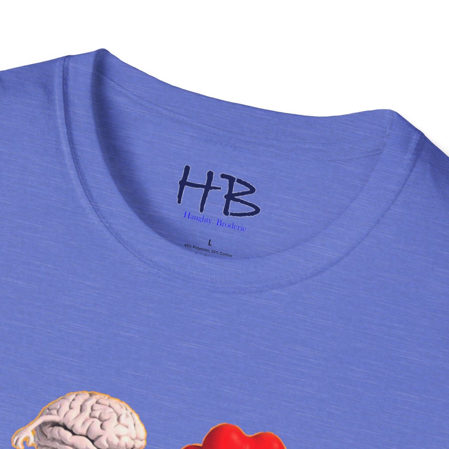 Embracing the Heart-Mind Connection: A Visual Reminder to Follow Your Heart with brain's logic