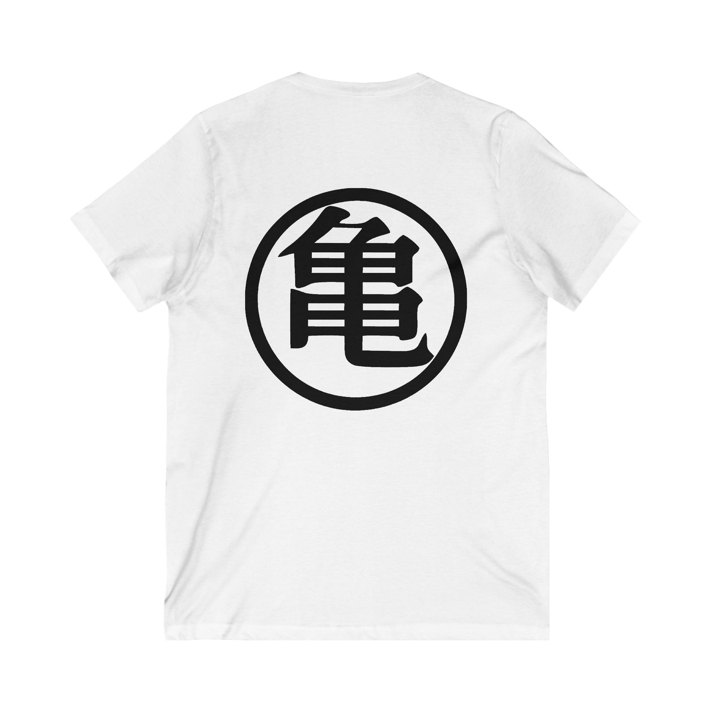 Superhero in Blue in max level (Unisex Jersey Short Sleeve V-neck - Comfortable Everyday Wear)