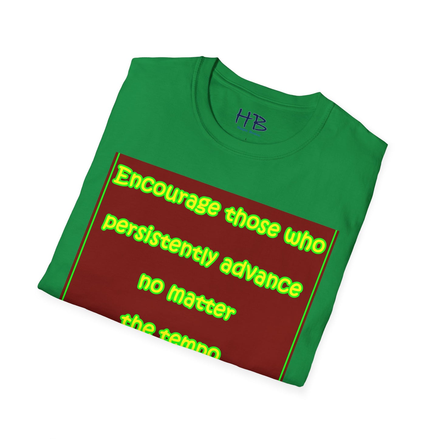 Champion Progress - Elevate Persistence for a Dynamic World - Encourage those who persistently advance no matter the tempo