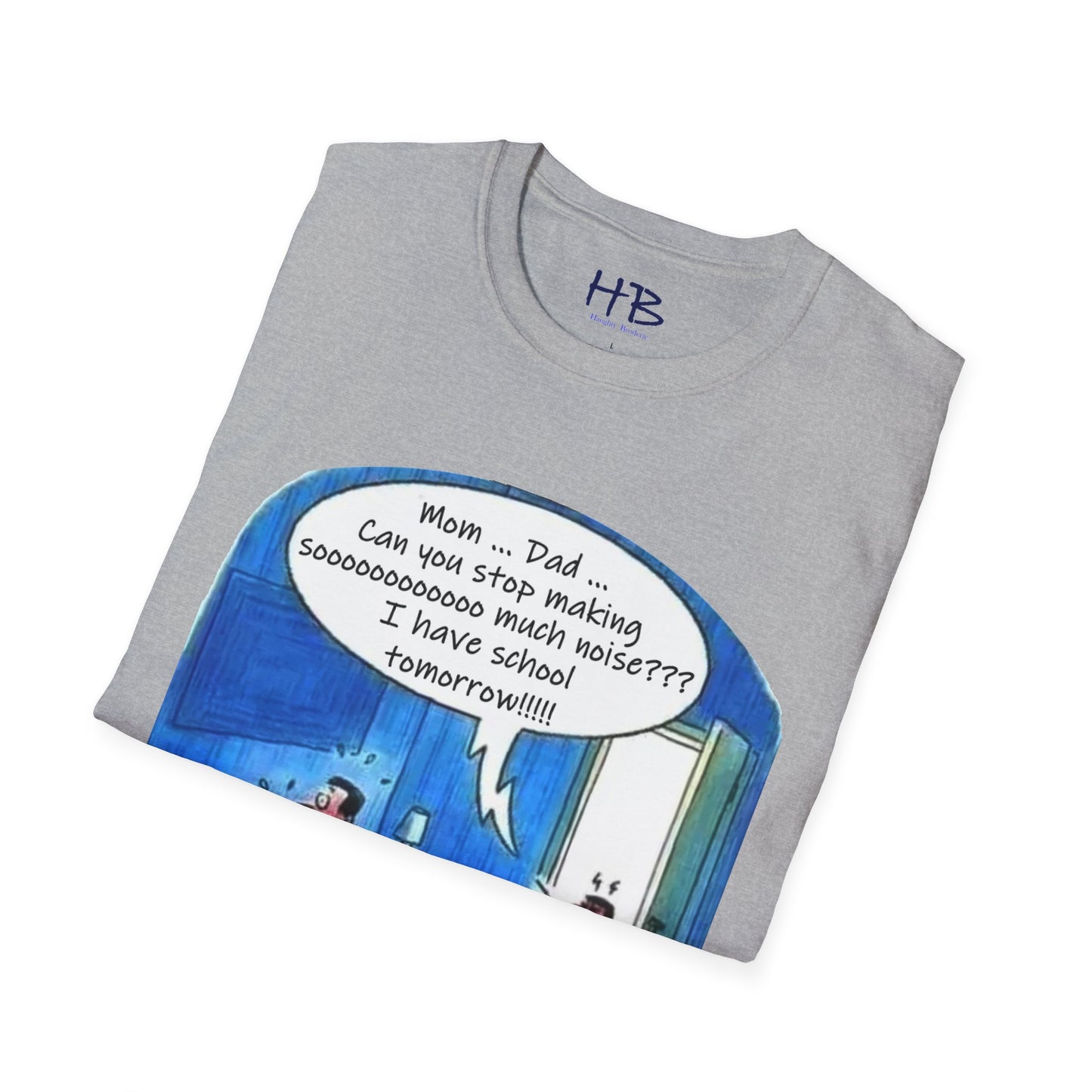 The Hilarious Comical Parental Distraction Bedroom Intrusion;  The Bedroom Intruder's Smiles and Chuckles