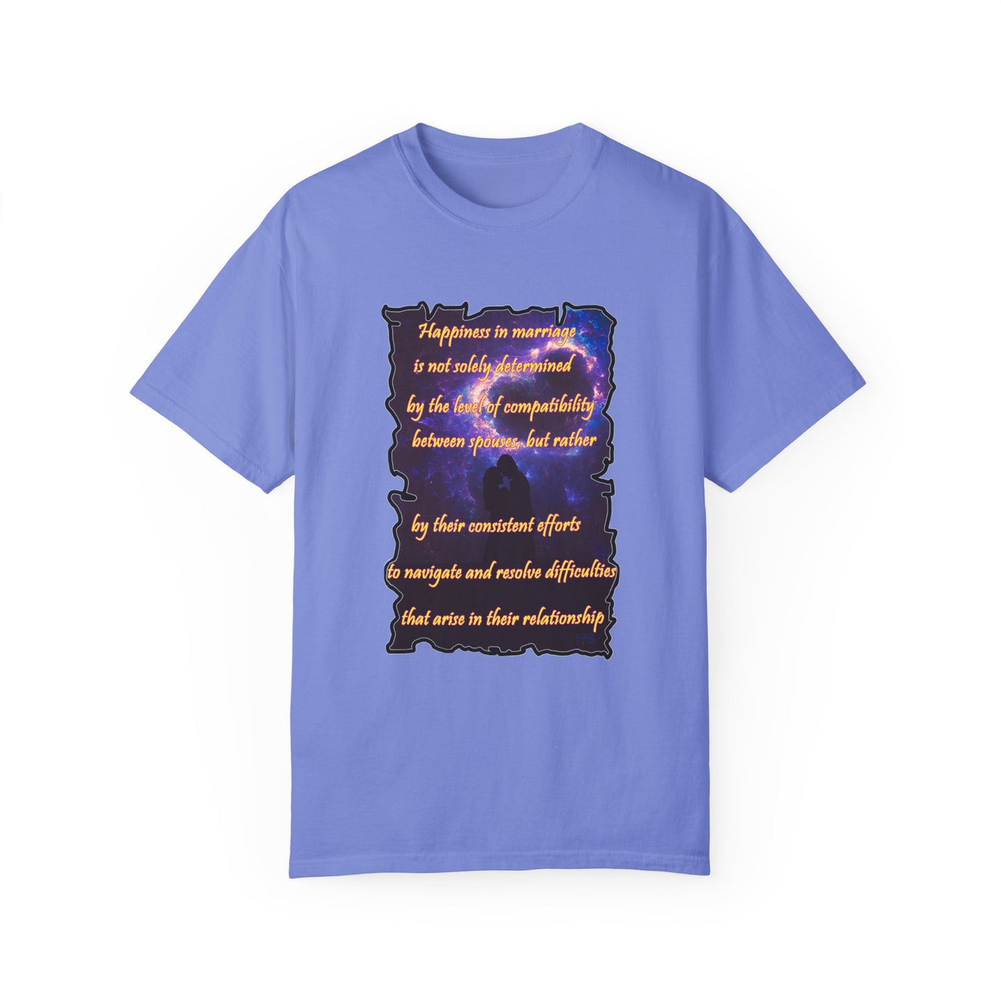 Marriage & Commitment V-Neck Tee – Love, Growth & Relationship Wisdom