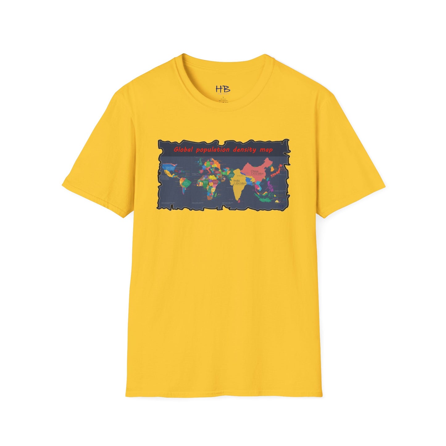 Global density world population