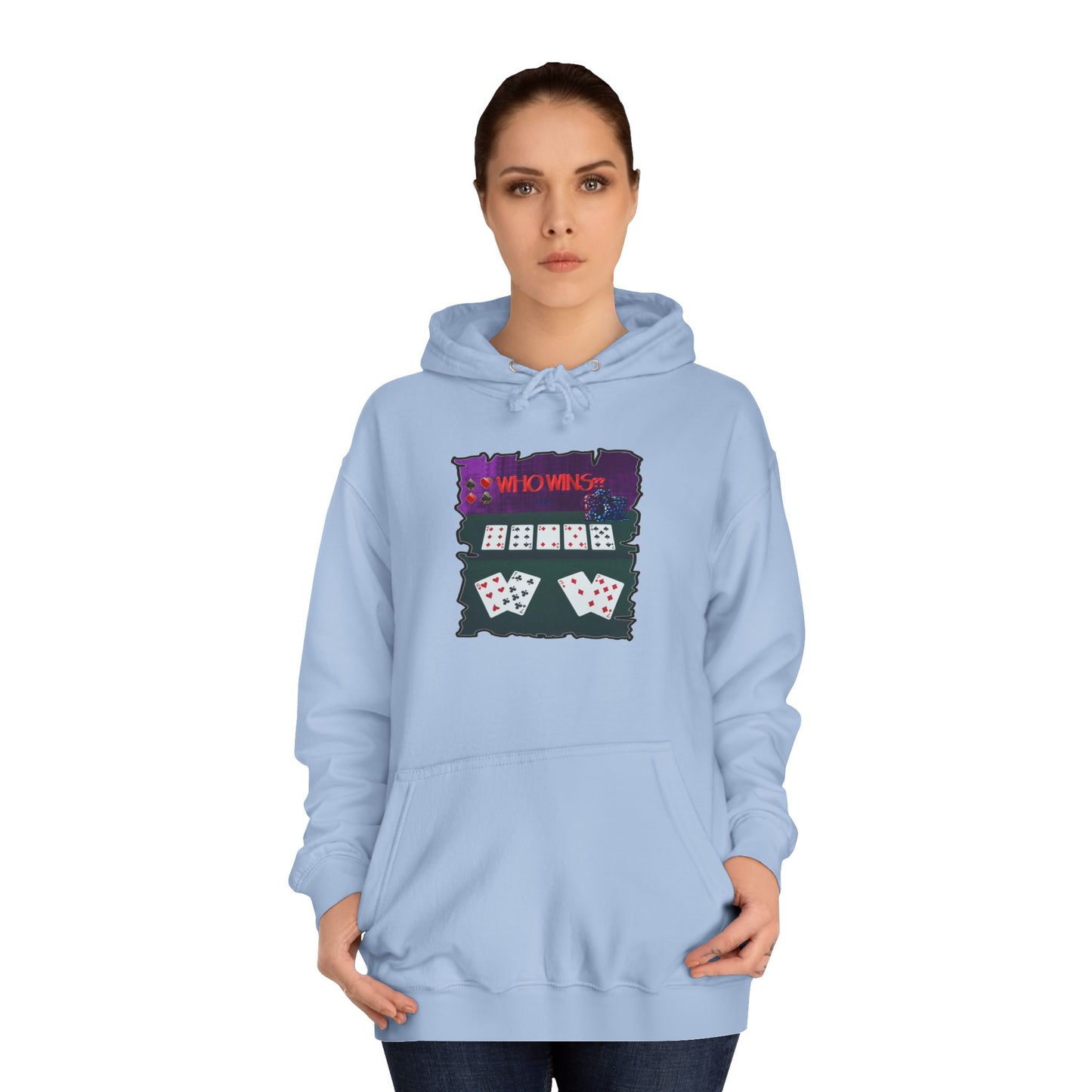 Get Yours Now -- Poker Face-off  Proclamation Challenge (Hoodie - Cozy and Durable)