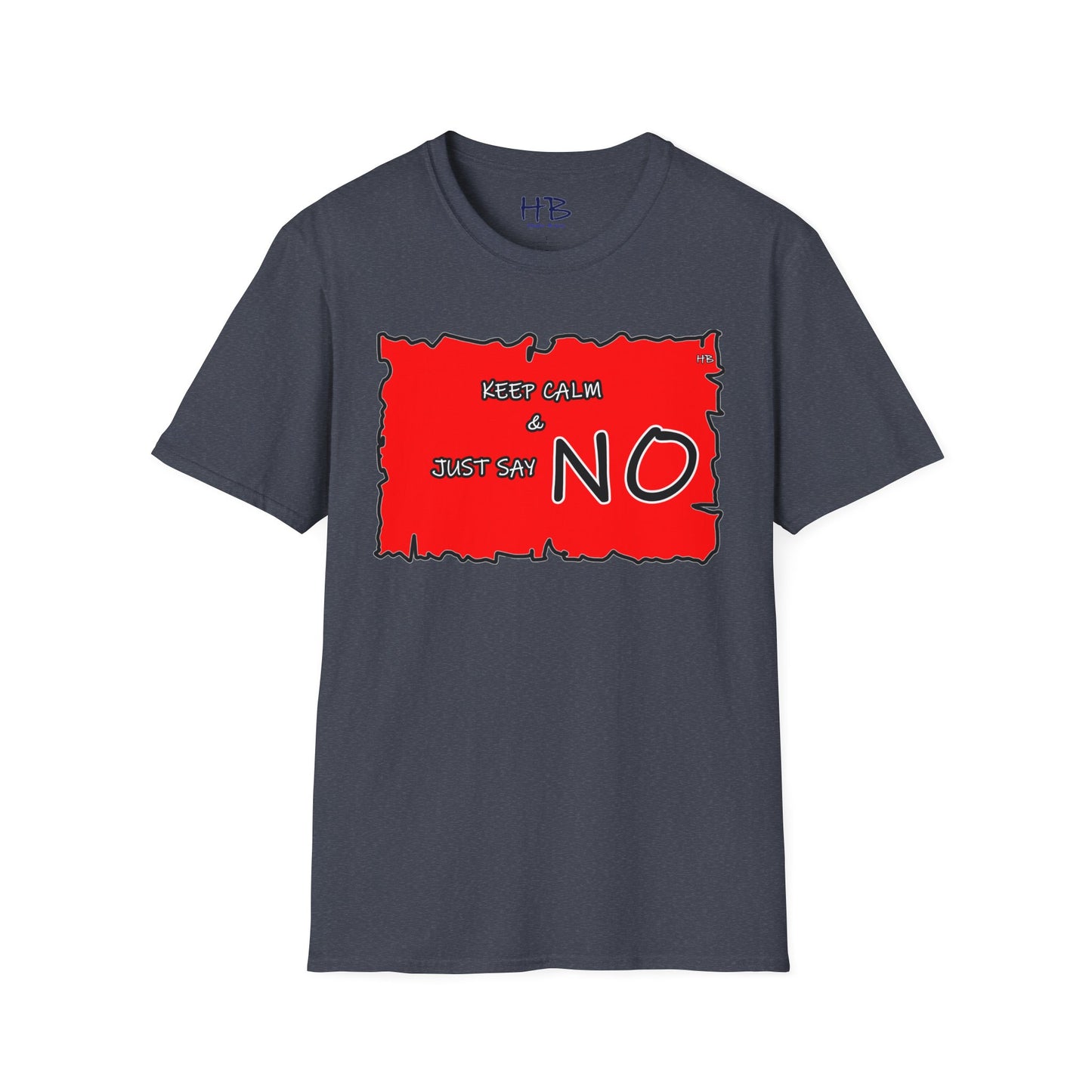 The Fearless Bold Red Attire with a Powerful Message; The 'NO' Declaration