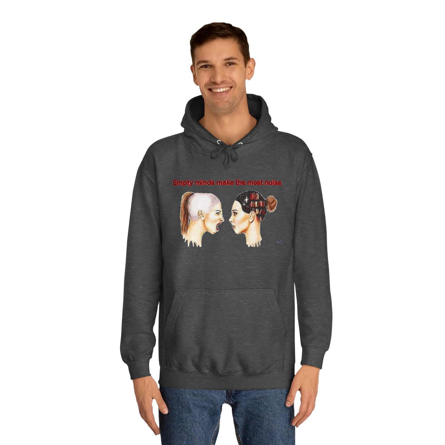 Get Yours Now -- Noiseless Nobility to Educate with The Power of Quiet Intellect (Hoodie - Cozy and Durable)