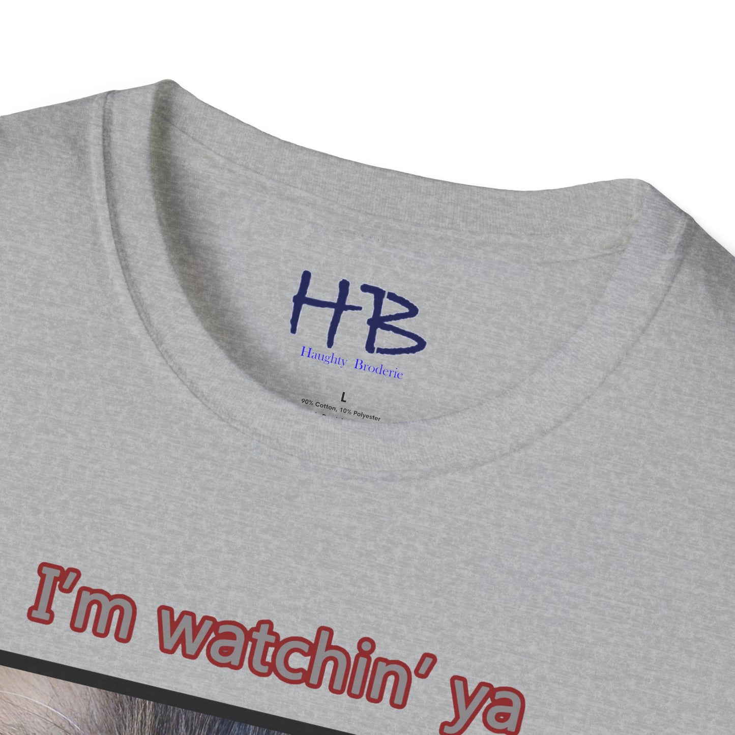 Cat with mesmerizing blue eyes "I'm watchin' ya"