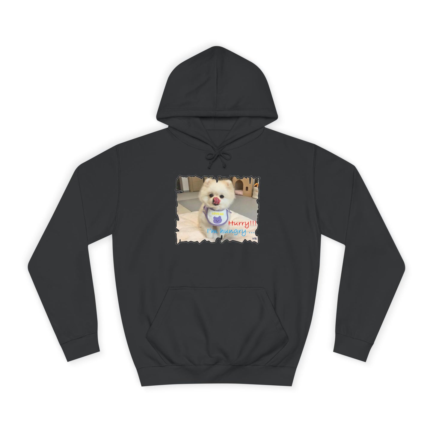 Bichon Maltese "Hurry, I'm hungry!!!" (Hoodie - Cozy and Durable)