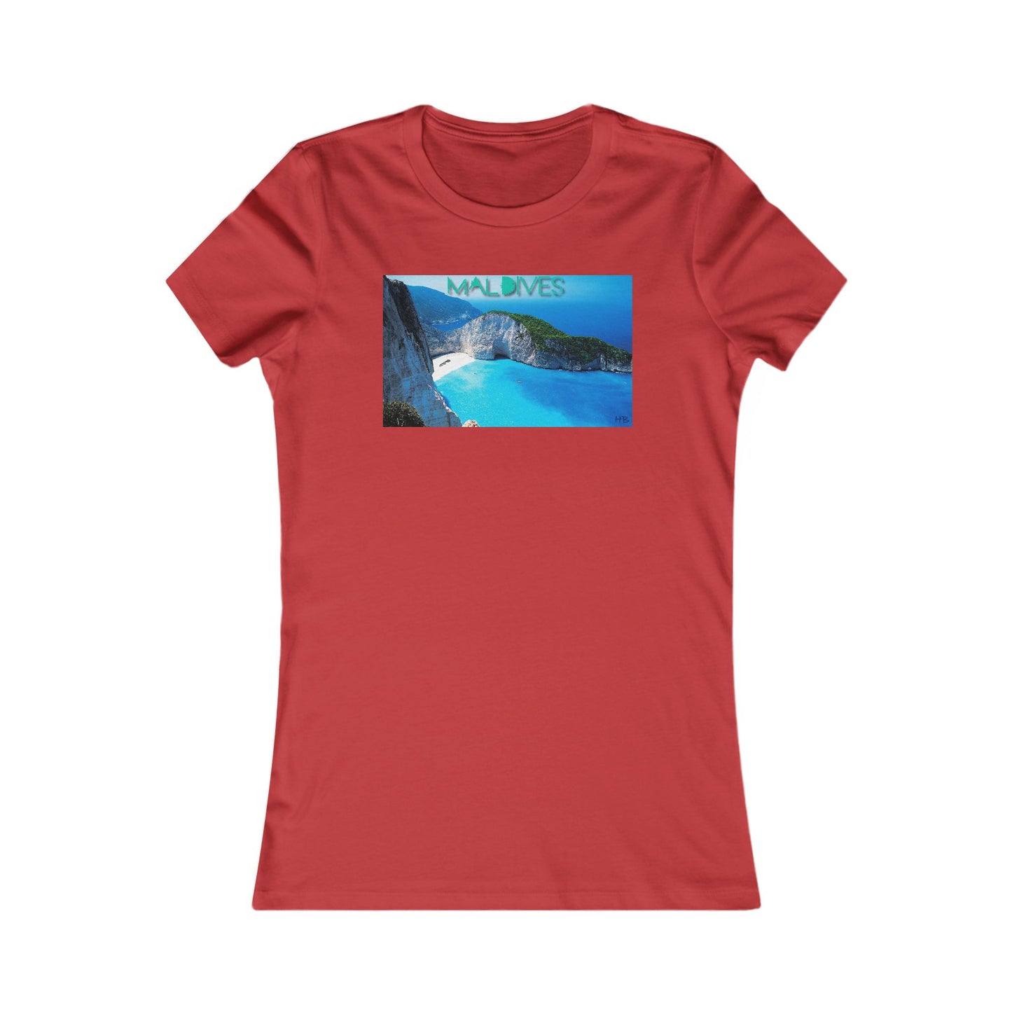 Paradise Found in the Maldives Marvel (Women - Premium Cotton Tee)