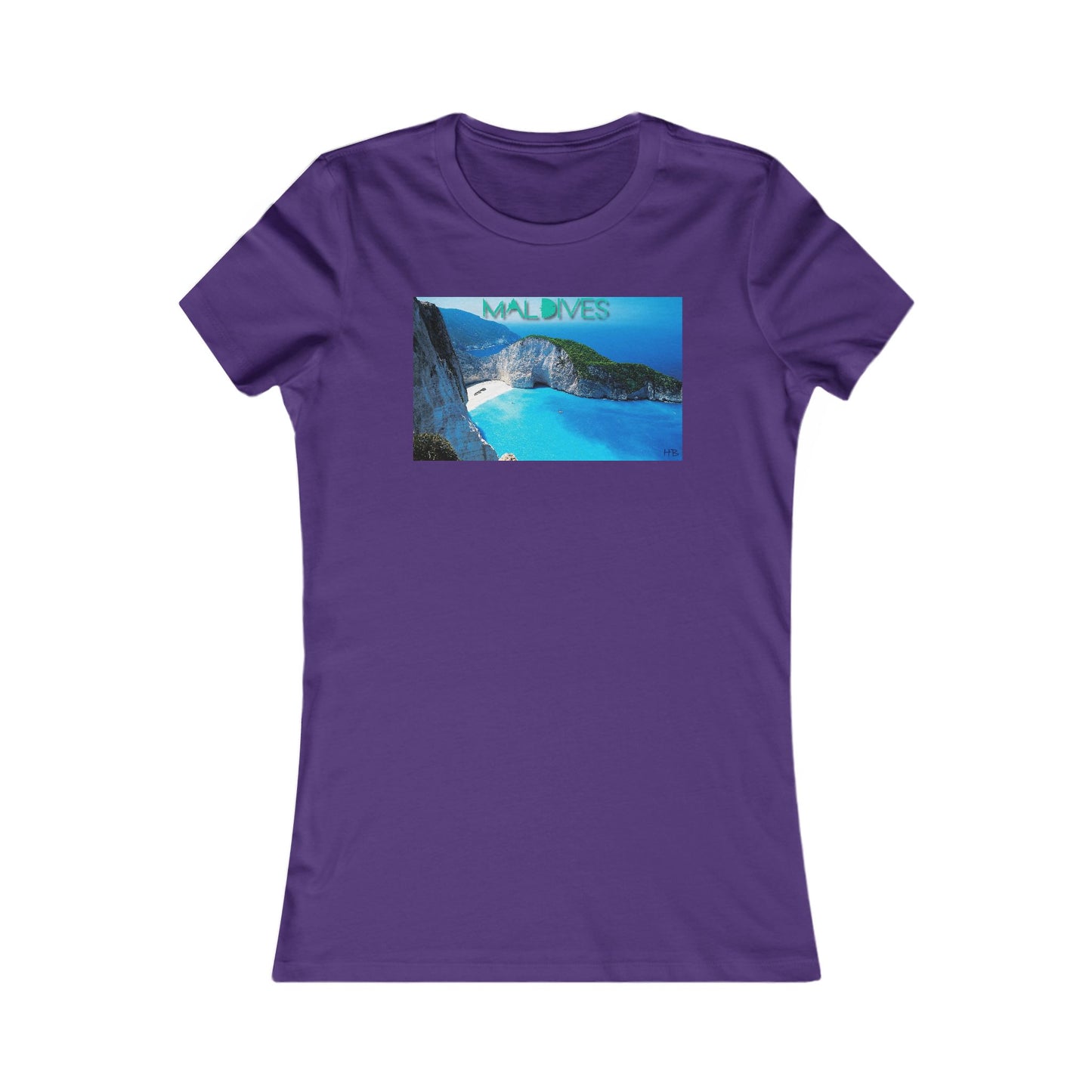 Paradise Found in the Maldives Marvel (Women - Premium Cotton Tee)