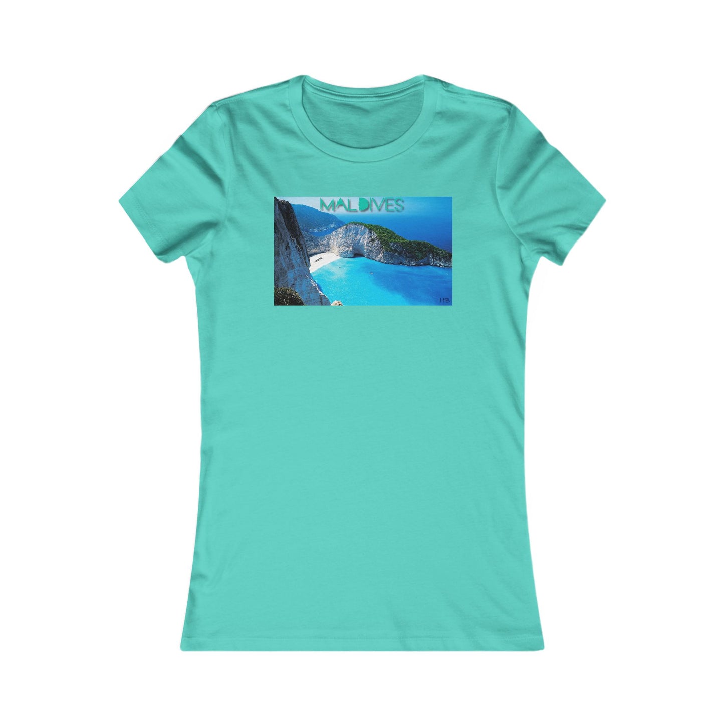 Paradise Found in the Maldives Marvel (Women - Premium Cotton Tee)
