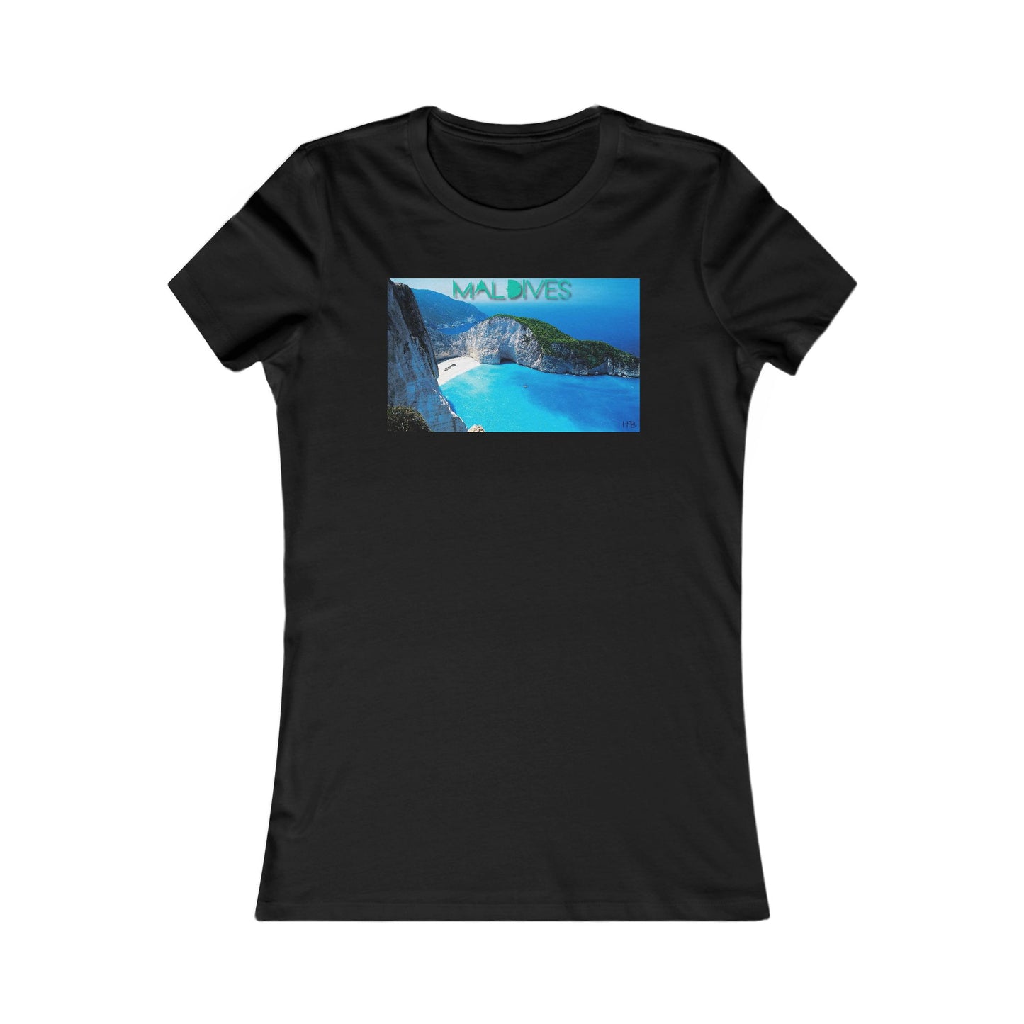 Paradise Found in the Maldives Marvel (Women - Premium Cotton Tee)
