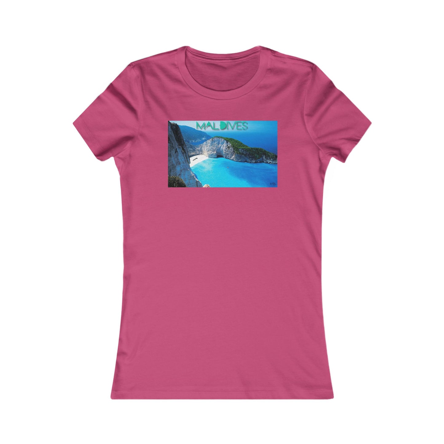Paradise Found in the Maldives Marvel (Women - Premium Cotton Tee)