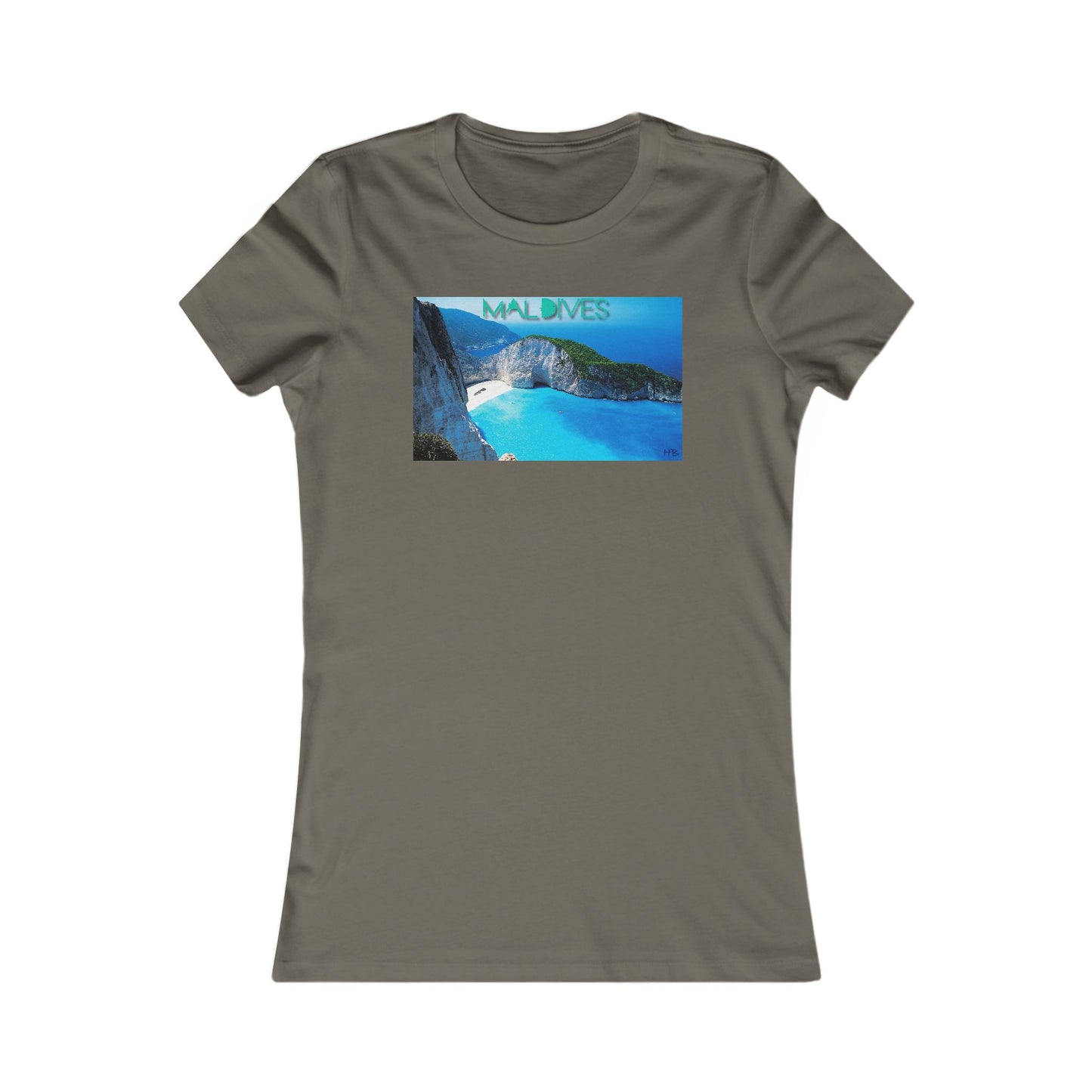 Paradise Found in the Maldives Marvel (Women - Premium Cotton Tee)