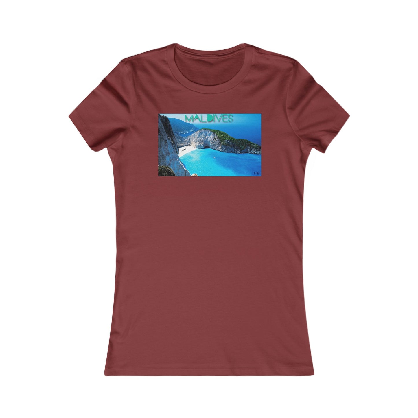 Paradise Found in the Maldives Marvel (Women - Premium Cotton Tee)