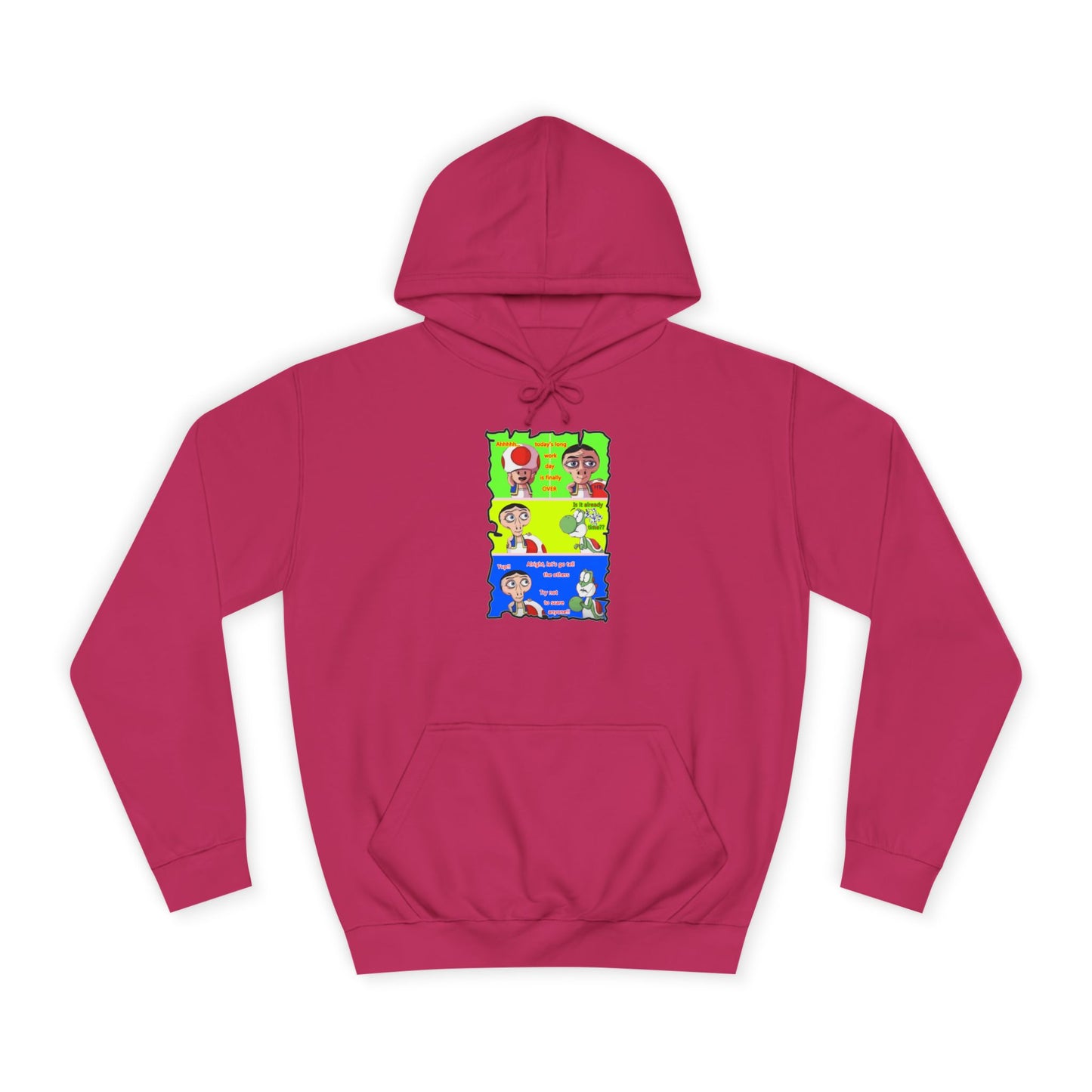 Get Yours Now -- Everyone's favorite childhood characters Toad & Yogi never seen before (Hoodie - Cozy and Durable)