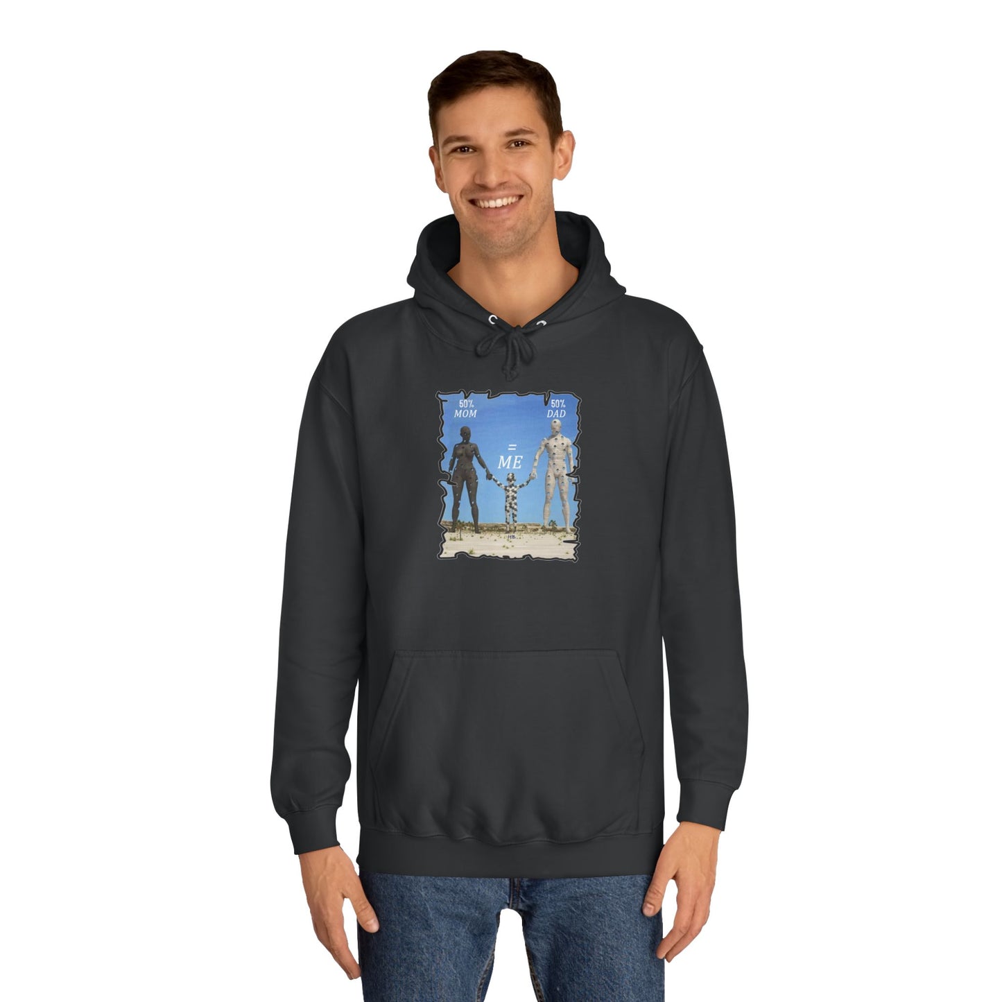 Get Yours Now -- Genetic Family Equation Parental Puzzle (Hoodie - Cozy and Durable)