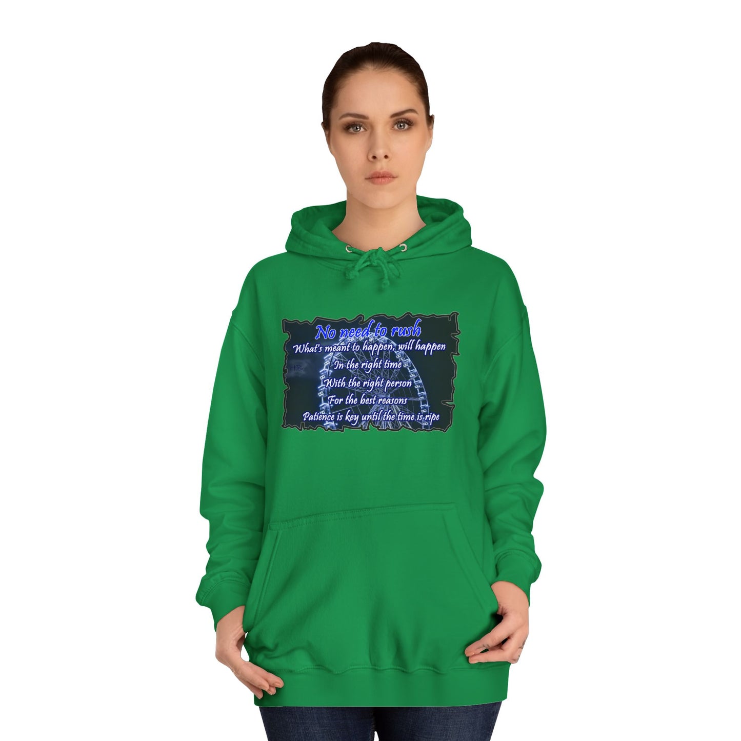 Get Yours Now -- No need to rush (Hoodie - Cozy and Durable)