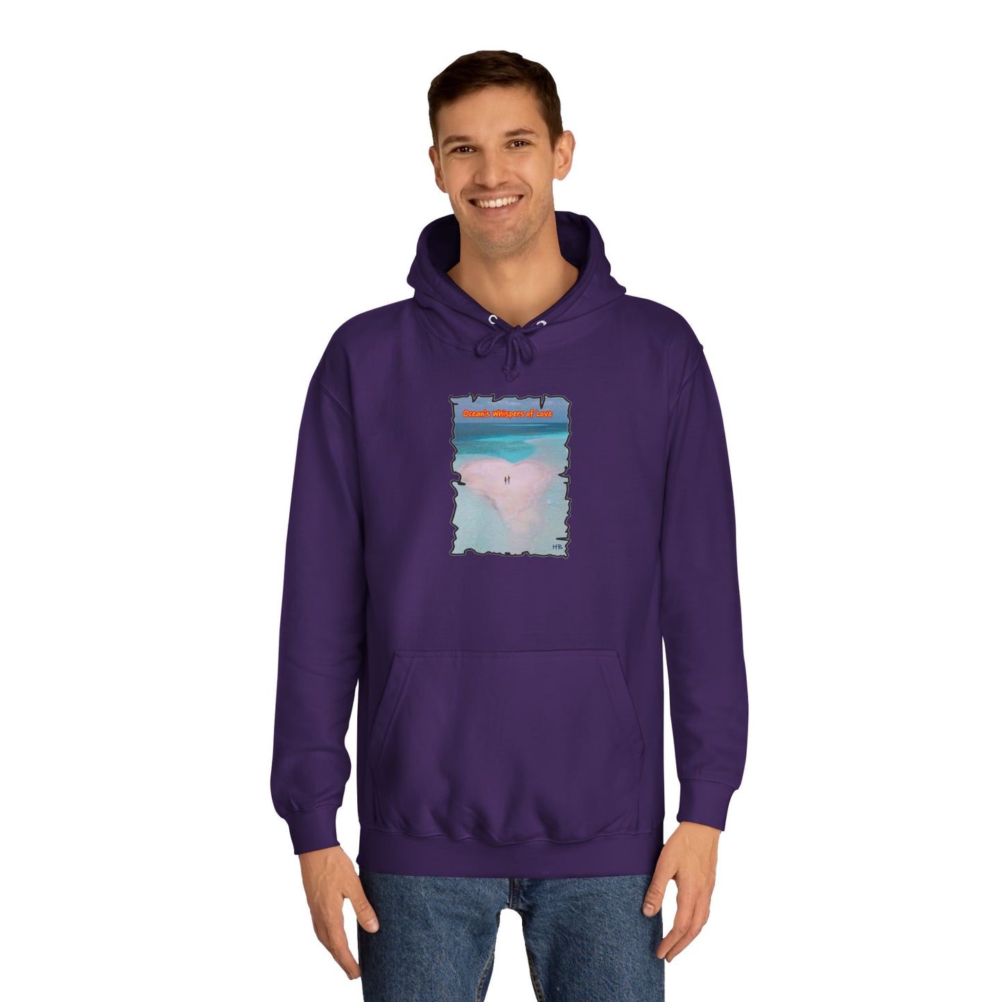 Get Yours Now -- Mystical Sands: Love's Eternal Enchantment Ode to Love (Hoodie - Cozy and Durable)