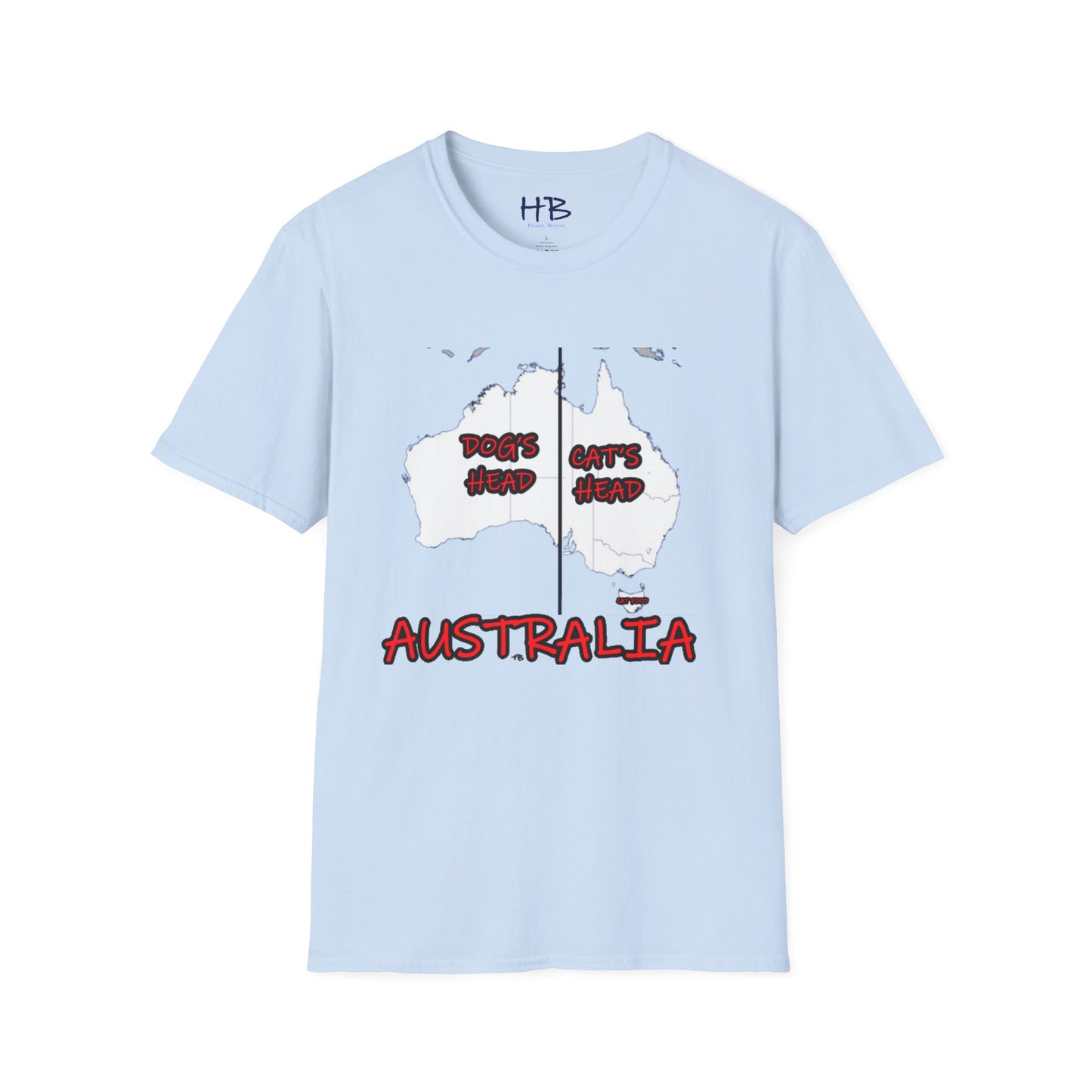 Australia's Laughable Landscapes Whimsical Map; A Map with a Meow-smerization Purrrpose using Animal Impersonation