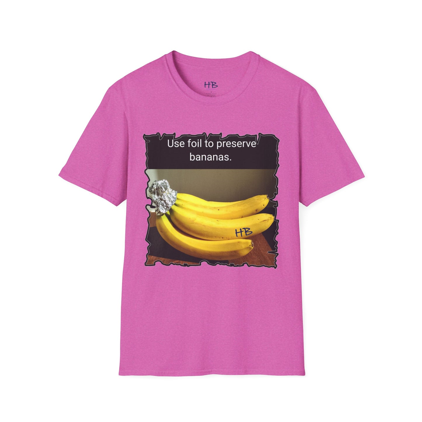 Use foil to preserve a banana